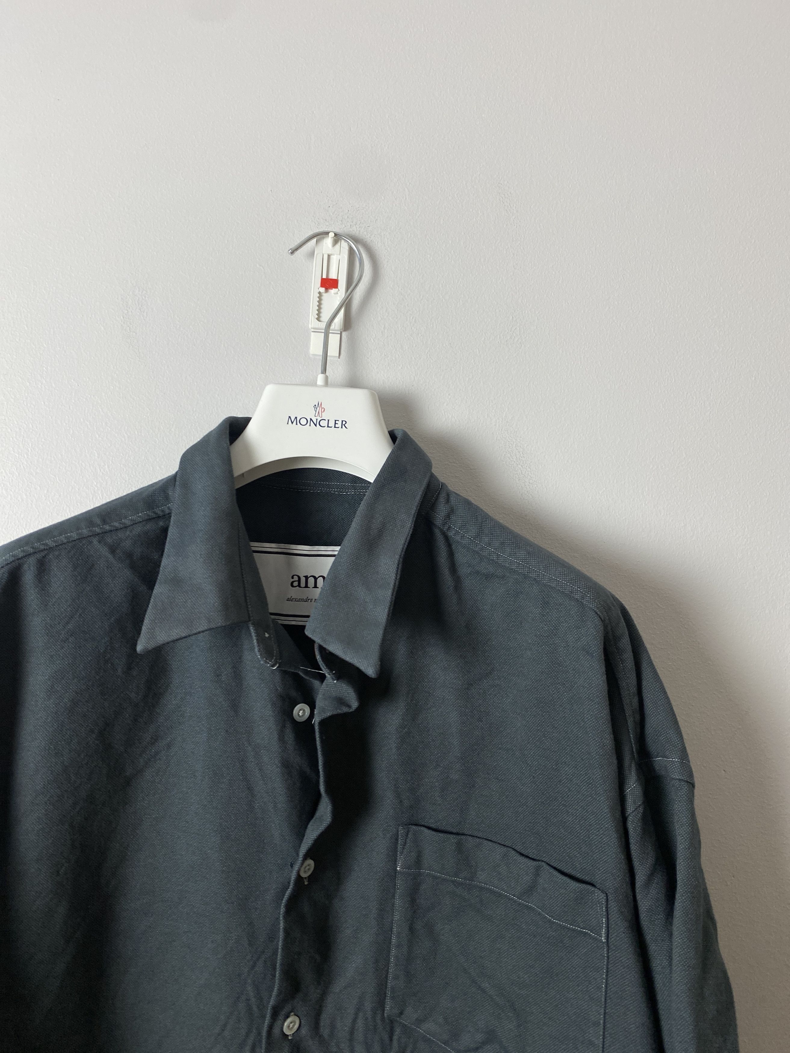 AMI AMI overshirt heavy shirt button ups Size US M / EU 48-50 / 2 - 2 Thumbnail