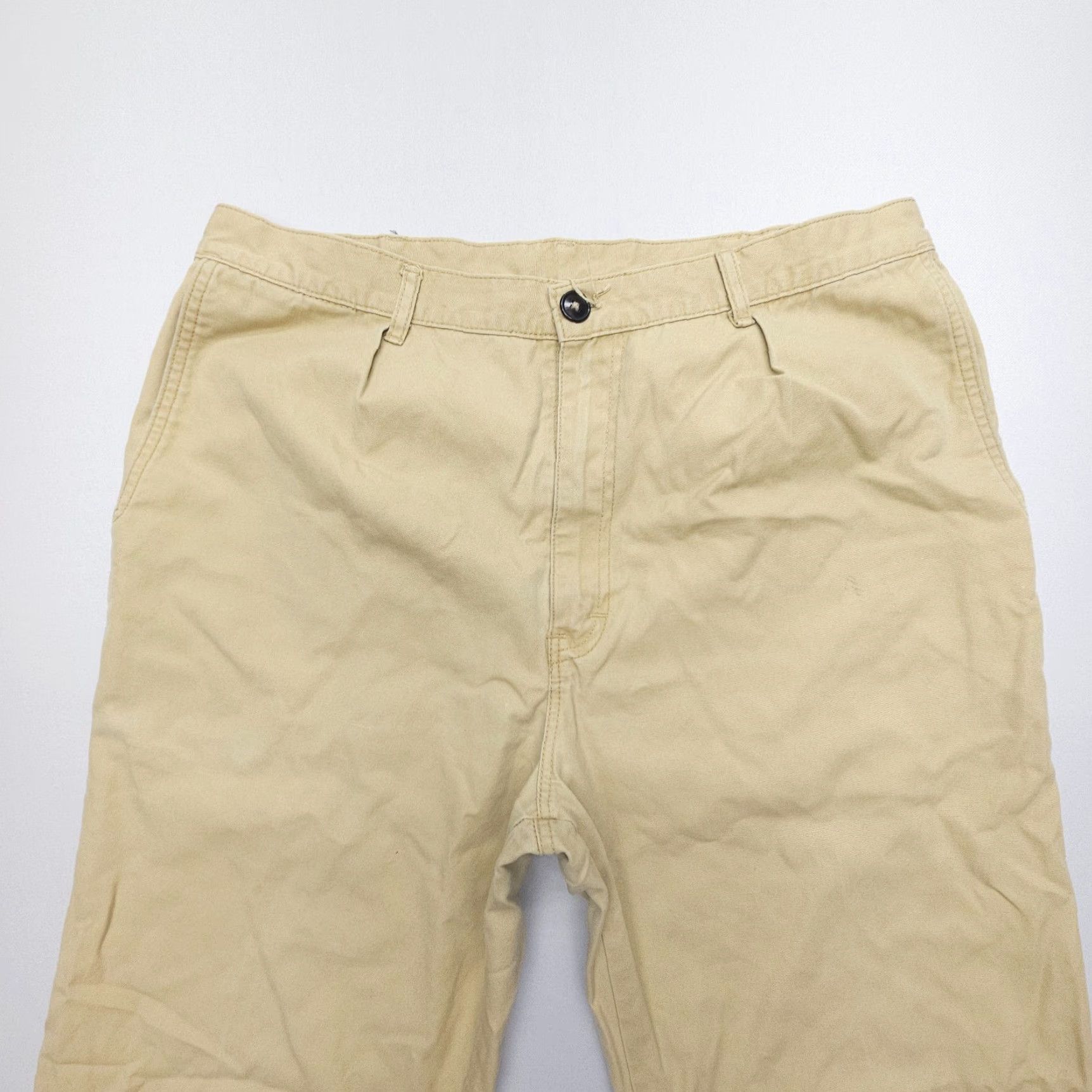 Patagonia VINTAGE Patagonia DualSpun Pants Mens 36 (34x30) Gorpcore Pleated Cuffed Canvas Size US 36 / EU 52 - 7 Thumbnail