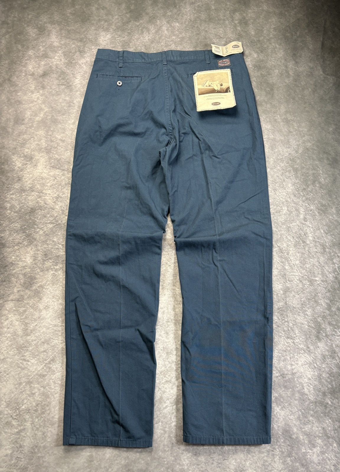 Briggs & Riley × Dickies × Vintage NOS 1990s Vintage Work Pants Pleated Trousers Deadstock 90s Size US 34 / EU 50 - 15 Thumbnail
