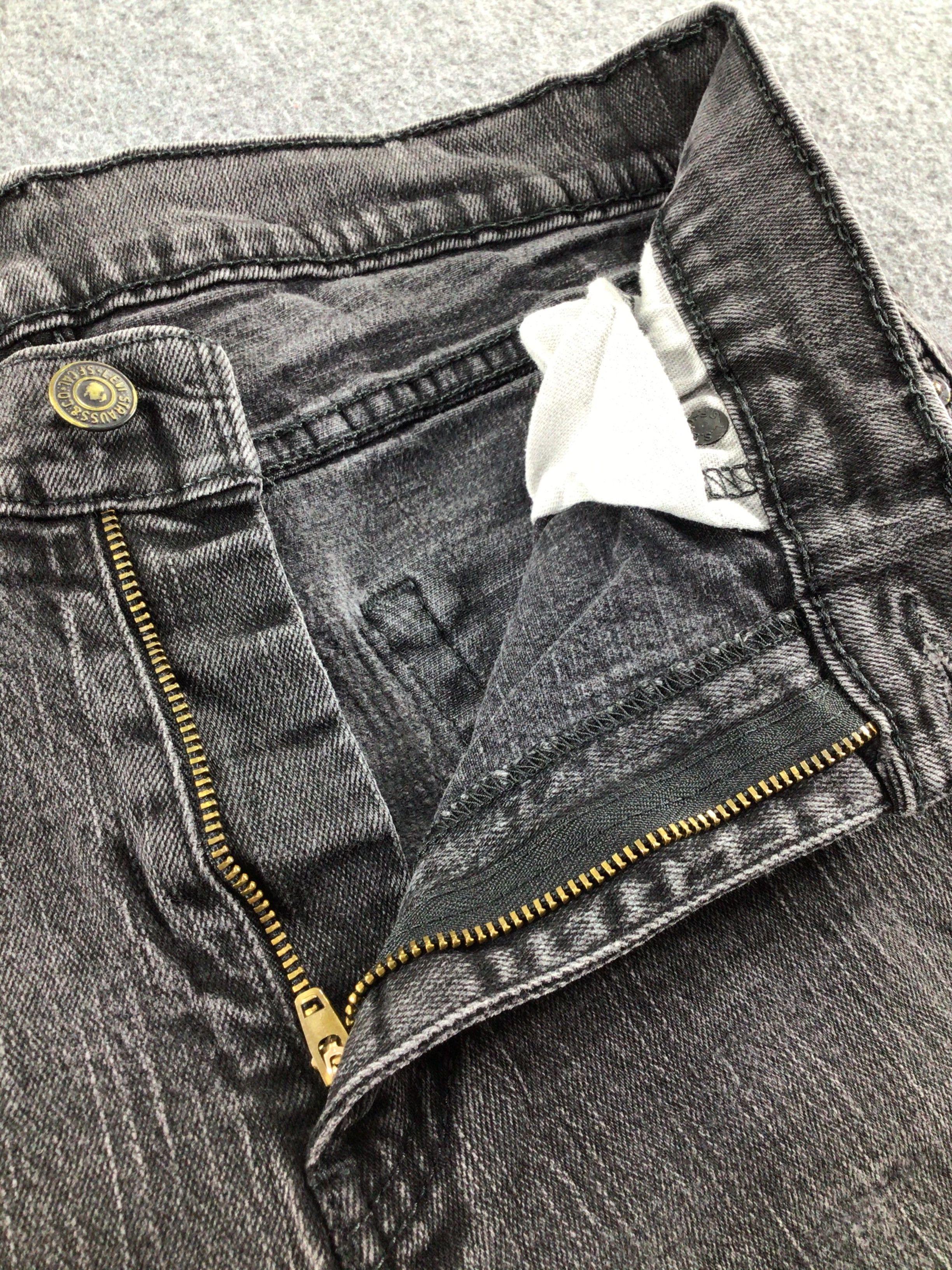 Levi's Vintage Levis Jeans Faded Black Denim -J487 Size US 30 / EU 46 - 8 Thumbnail