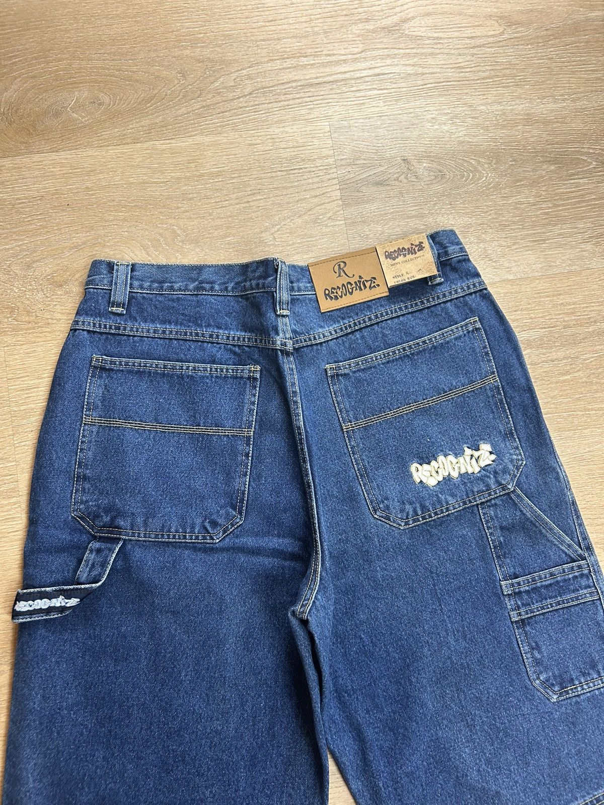 Vintage Y2K Recognize Wide Leg Baggy Jorts | Grailed