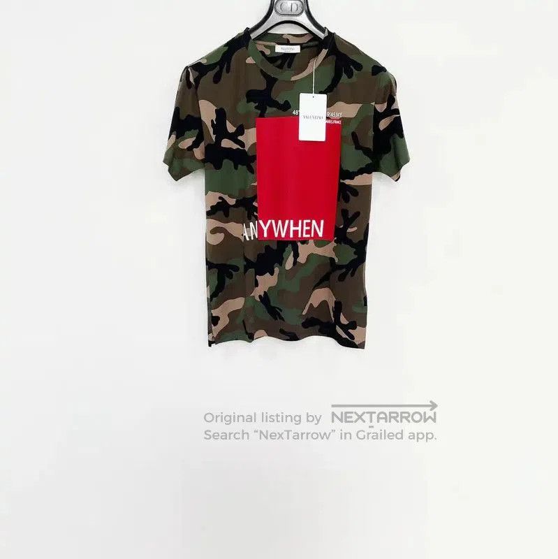 Valentino Valentino Camouflage Print Short Sleeve T-Shirt . Size US S / EU 44-46 / 1 - 1 Thumbnail