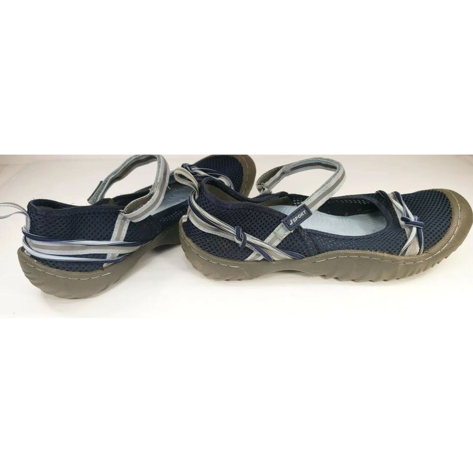 Vintage JAMBU Hazel Women's Strappy Flats Sandal Size 7M Blue Flats Casual Comfort Shoes Womens Size US 8 / IT 38 - 6 Thumbnail