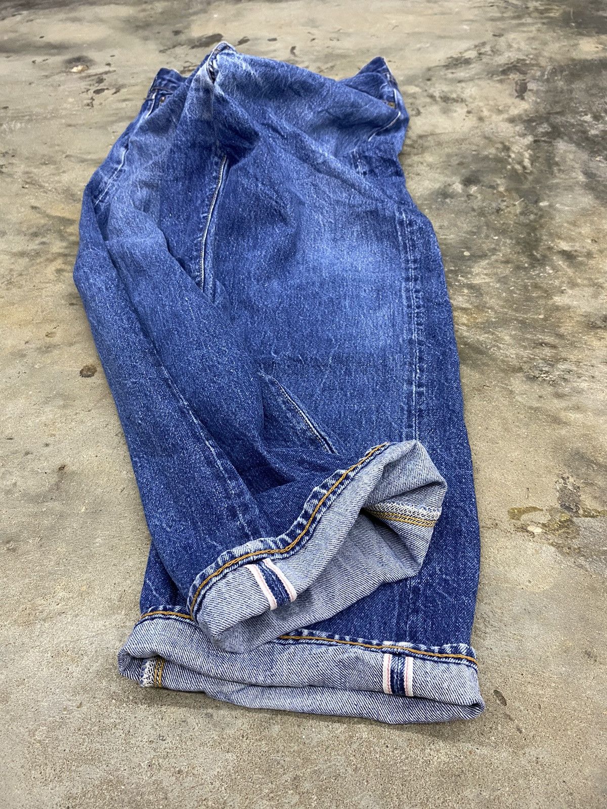 Levi's vintage levis selvedge 501xx redline distressed Size US 30 / EU 46 - 6 Thumbnail