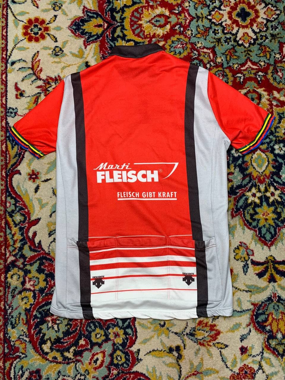 Bicycle Vintage cycling jersey size M-L Size US L / EU 52-54 / 3 - 2 Thumbnail