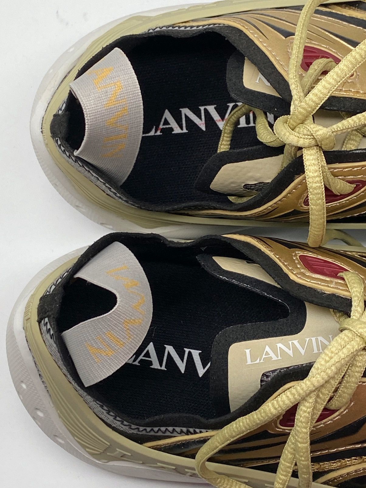 Lanvin Lanvin Logo Low Top Mesh Sneakers size 44/us size 11 Size US 11 / EU 44 - 9 Thumbnail
