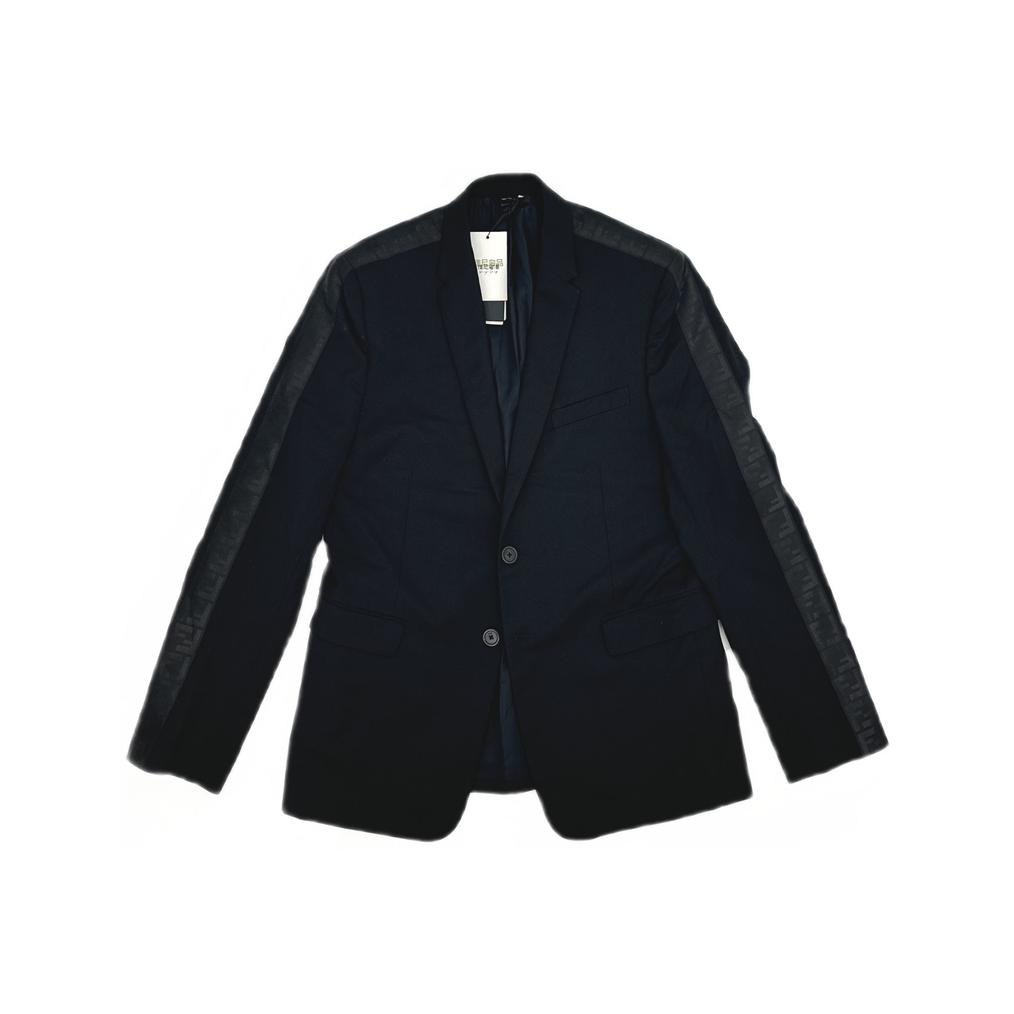 Fendi Fendi FF Logo Trim Blazer Size 42R Size 42R - 1 Thumbnail