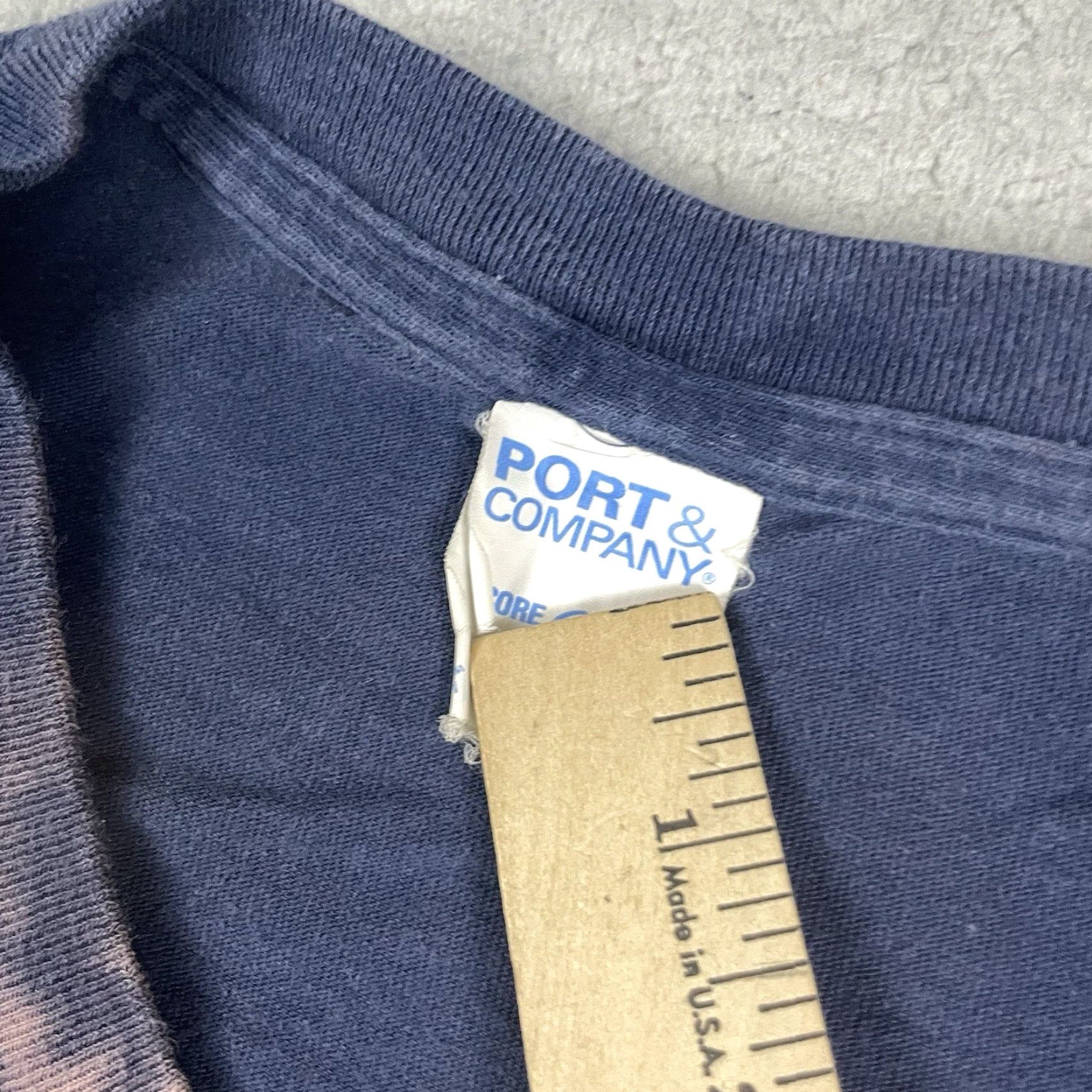 Port & Company Womens March T Shirt Adult L Blue Port & Company Shirt Short Sleeve Crew Neck Casual Size L / US 10 / IT 46 - 5 Thumbnail