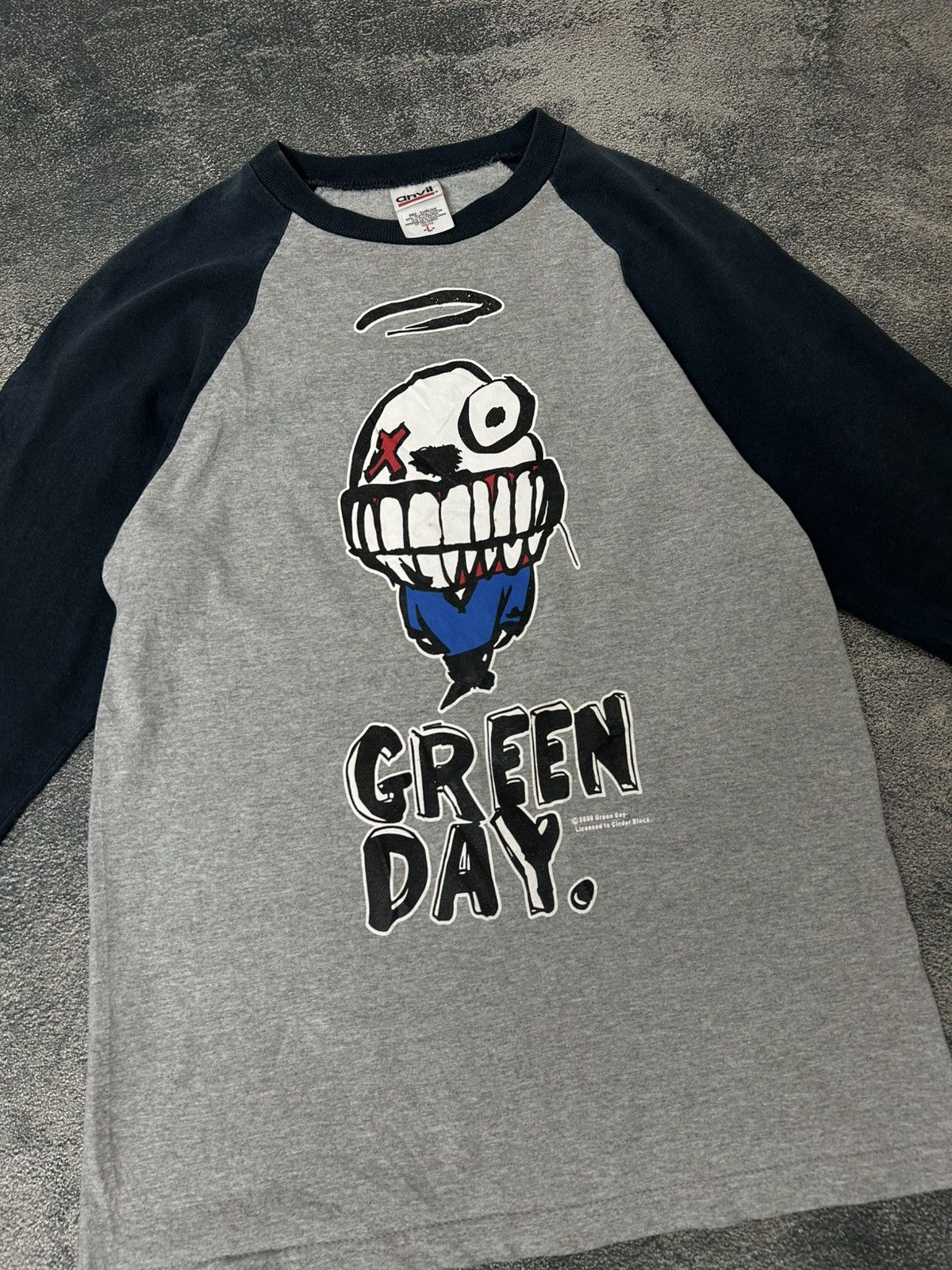 Band Tees Vintage 00s Green Day raglan Size US S / EU 44-46 / 1 - 2 Thumbnail