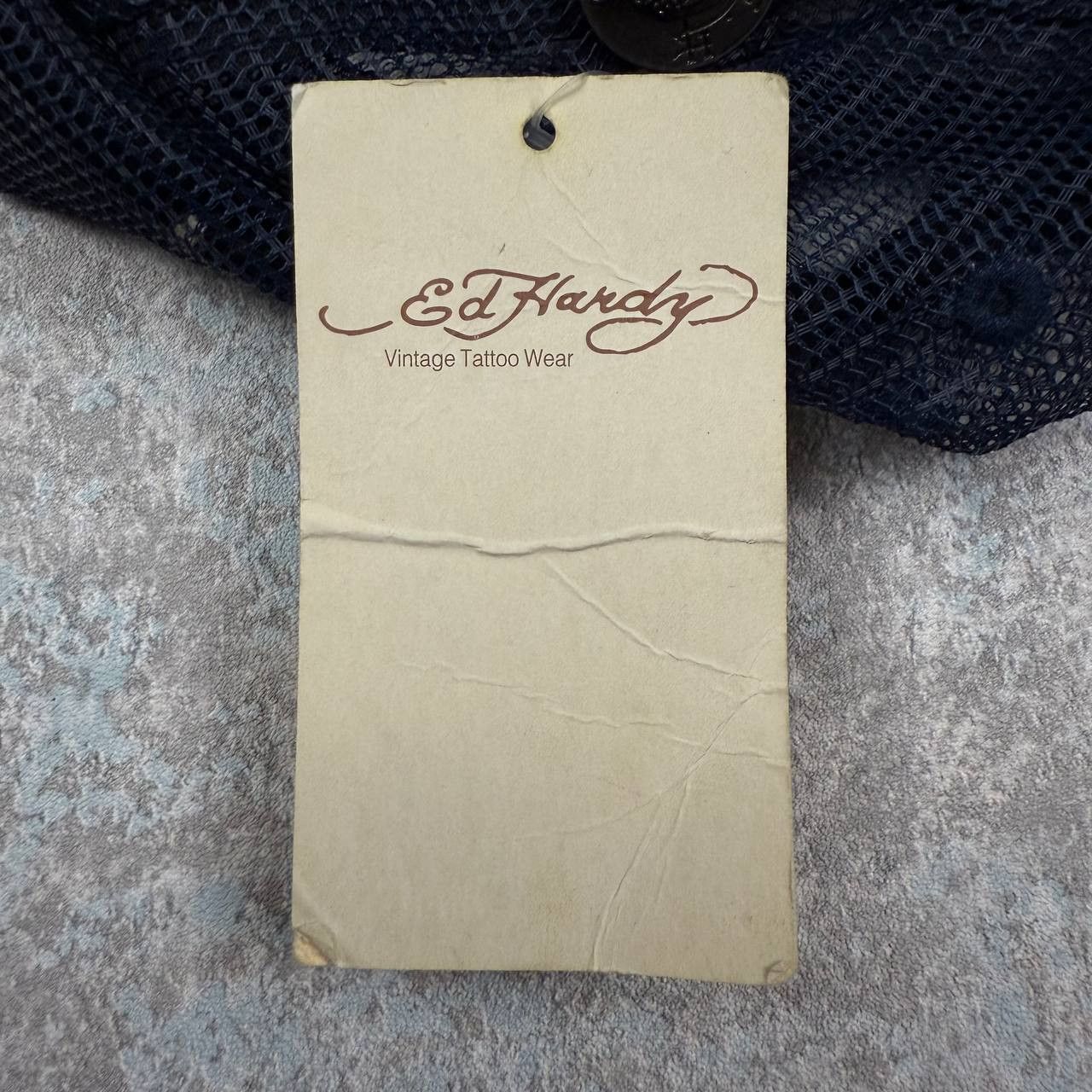 Ed Hardy Ed Hardy Bulldog Smoking Vintage Cap Size ONE SIZE - 7 Thumbnail
