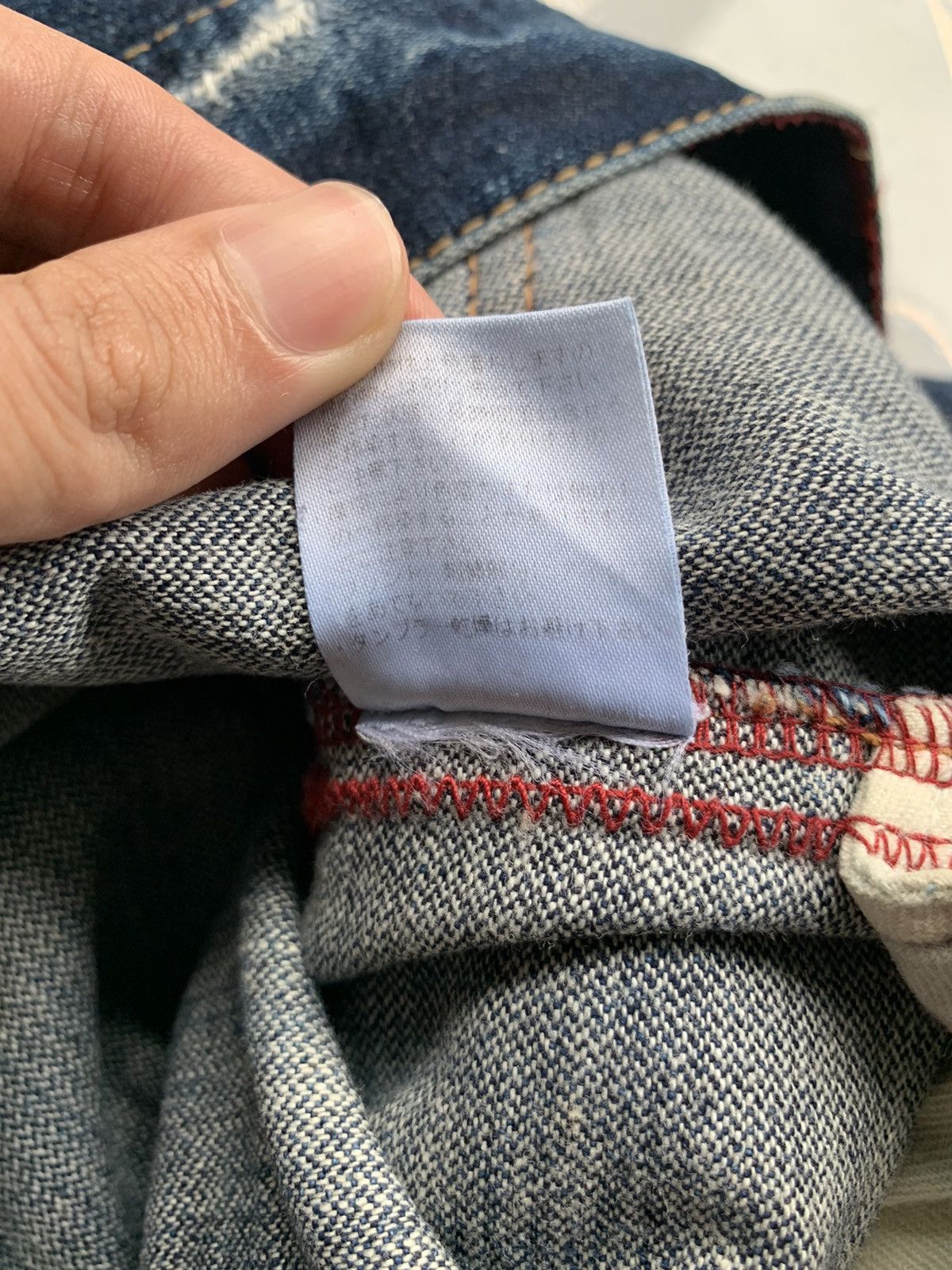 If Six Was Nine × Japanese Brand × Le Grande Bleu (L.G.B.) Japanese Blow You Mind Punk Style Denim☠️🎌 Size US 34 / EU 50 - 17 Thumbnail