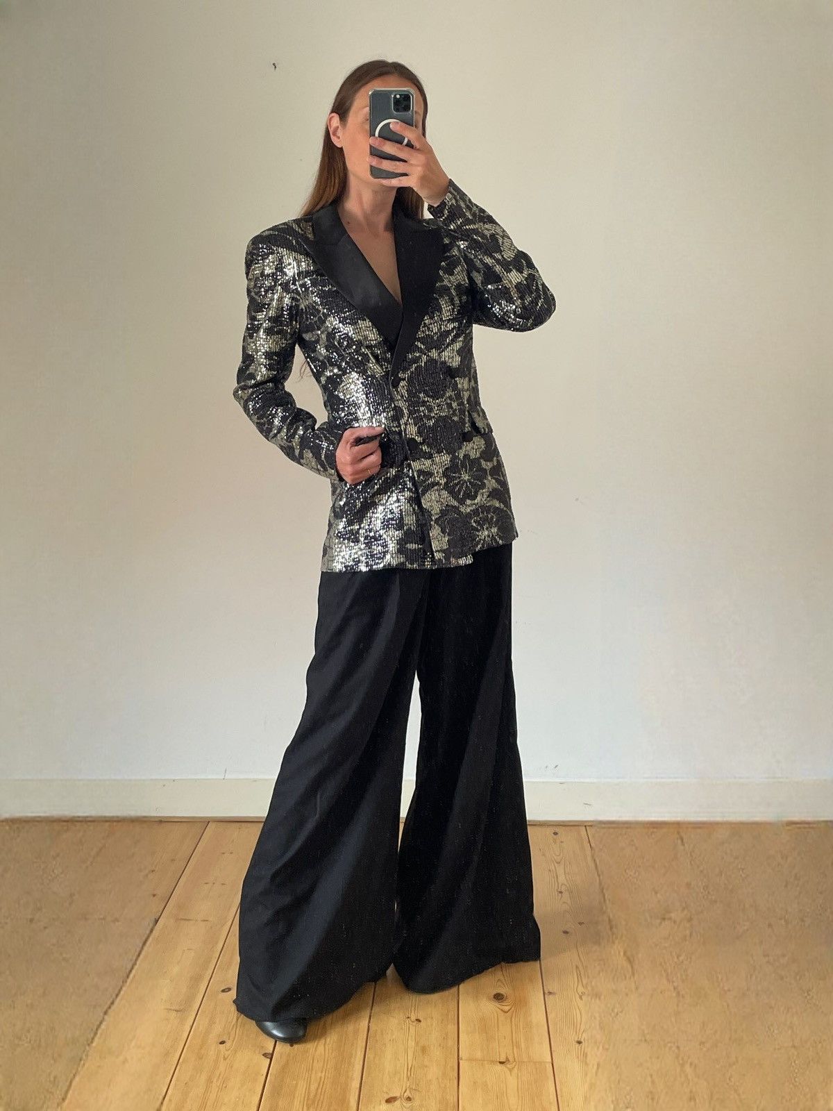 ROTATE Rotate birger christensen augustina sequin blazer satin Size XS / US 0-2 / IT 36-38 - 1 Thumbnail