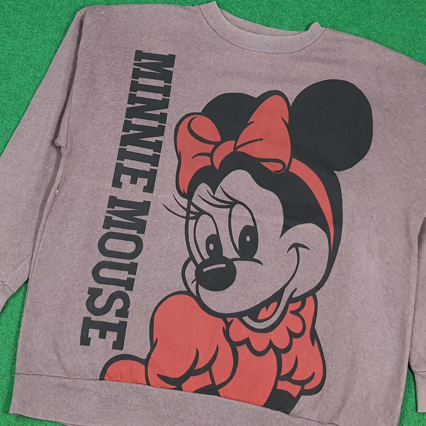 Disney Vintage Disney Minnie House Mirror Print Sweatshirt C283N6 Size US L / EU 52-54 / 3 - 2 Thumbnail