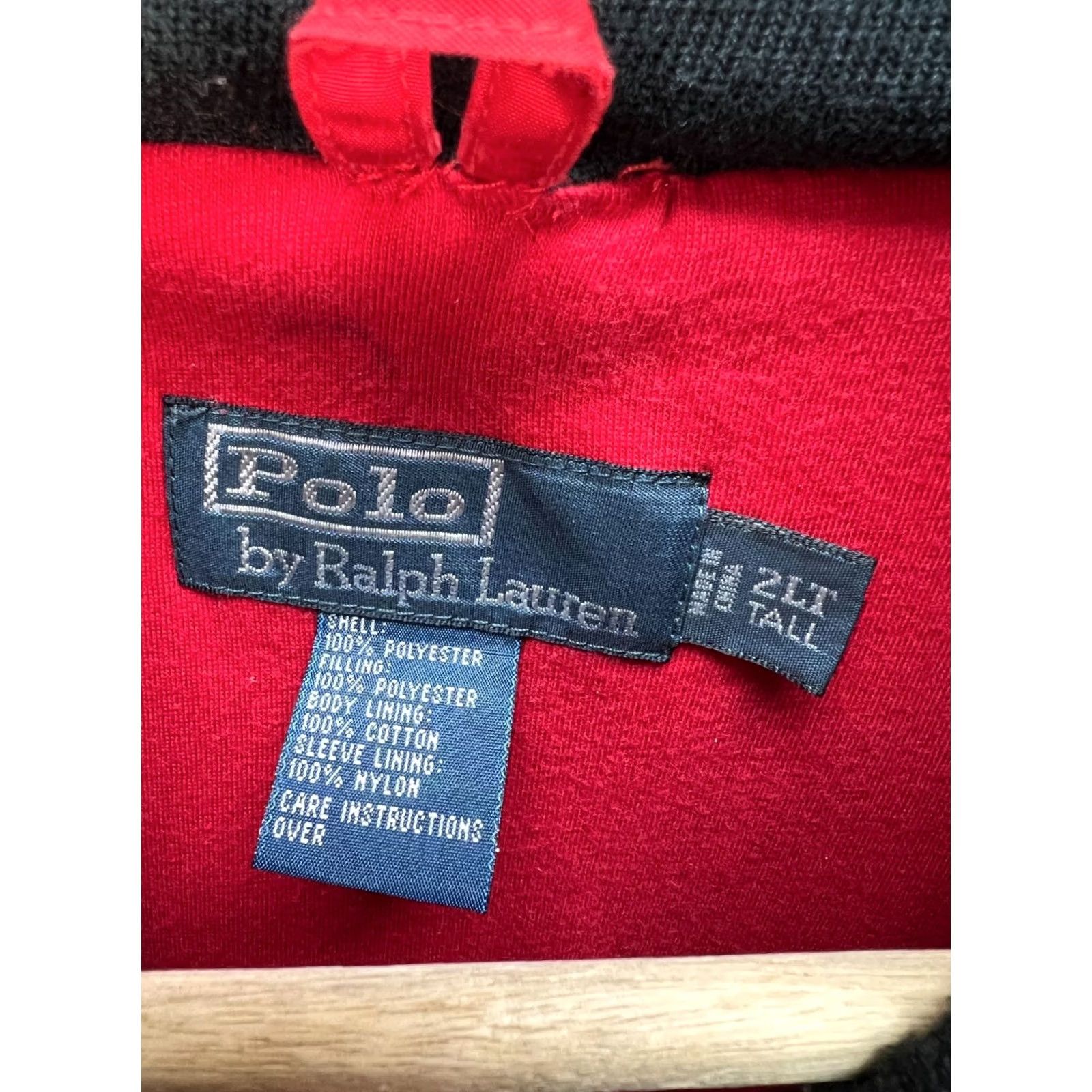 Polo Ralph Lauren Polo Ralph Lauren Jacket 2XL Red Vintage Full Zip Polo Ralph Lauren 2011 Team Racing Illustrated Big Pony Italy Flag Men Jacket Size US XXL / EU 58 / 5 - 6 Thumbnail
