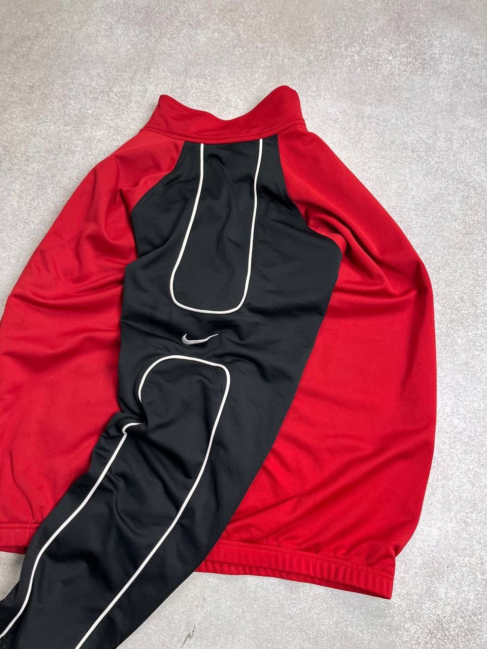 Nike × Vintage Vintage Nike Swoosh Baggy Olympic Jacket Y2K XL Size US XL / EU 56 / 4 - 5 Thumbnail
