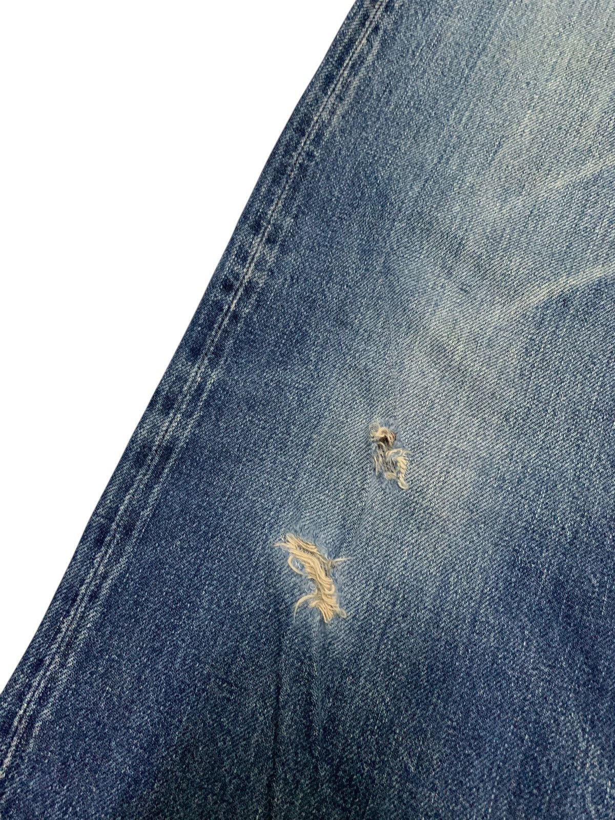 Kapital HR MARKET SELVEDGE BUTTON FLY JAPANESE DISTRESSED DENIM Size US 30 / EU 46 - 13 Thumbnail