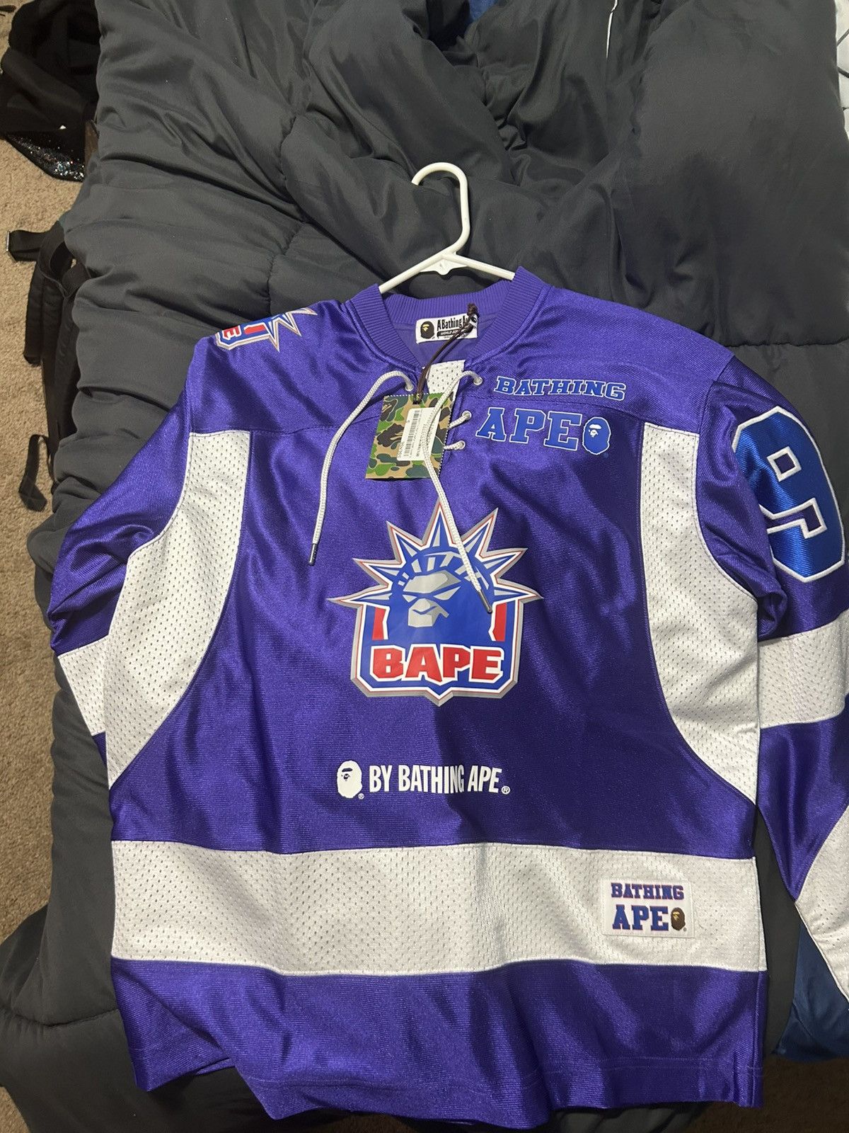 Bape BAPE Hockey Jersey Size US S / EU 44-46 / 1 - 7 Thumbnail