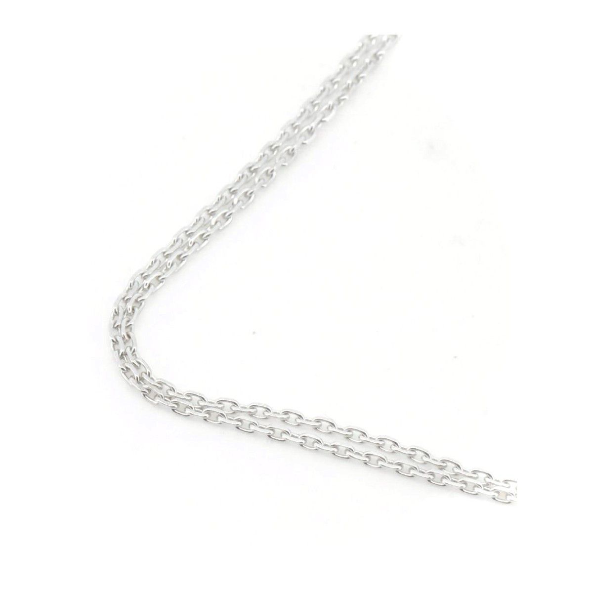 Chopard Chopard Chopard Au750 Double Chain Necklace Precious Metal Necklace DUTY FREE for USA Size ONE SIZE - 1 Thumbnail