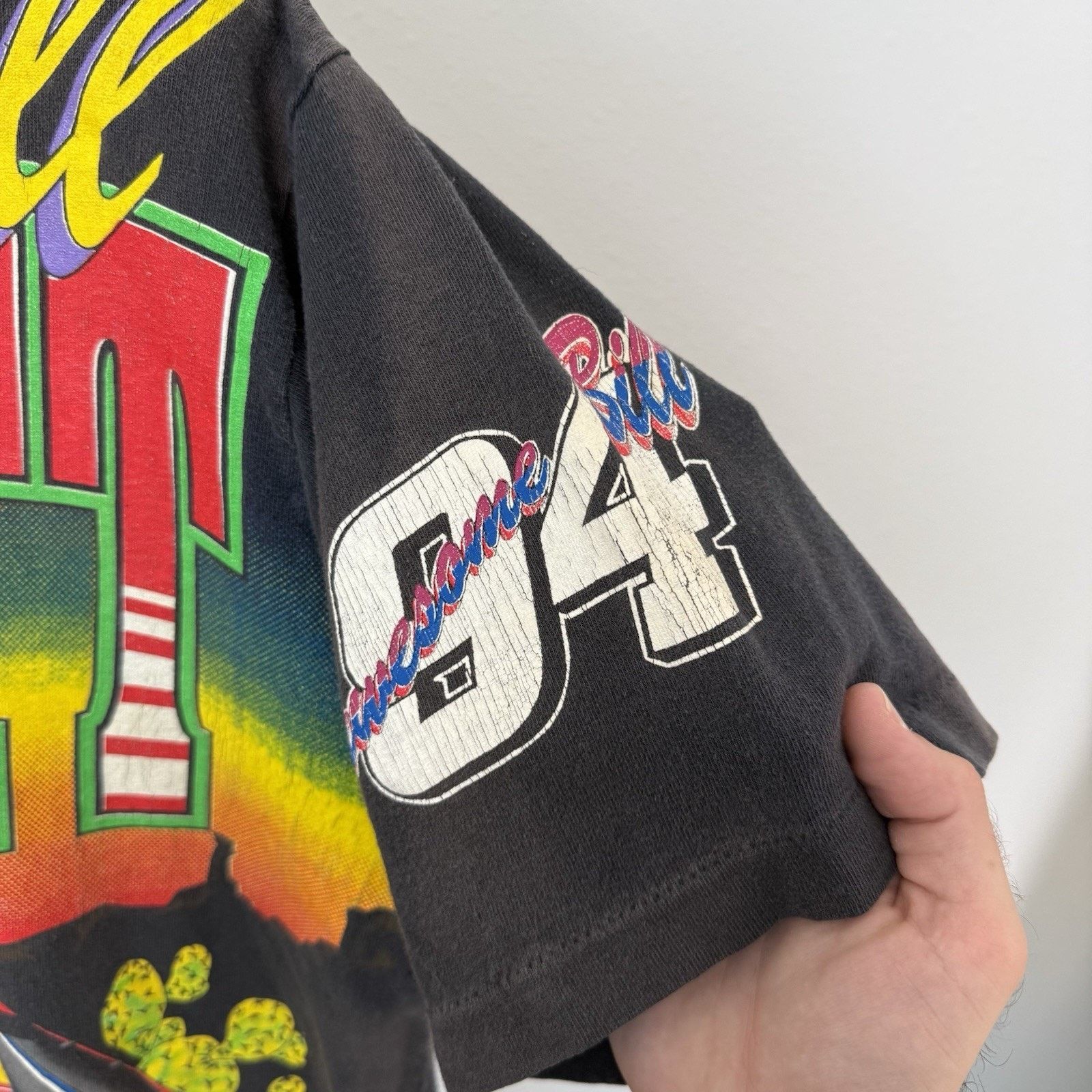 NASCAR × Vintage Vtg Bill Elliott Nascar Dawsonville AOP McDonalds T Shirt Size US L / EU 52-54 / 3 - 9 Thumbnail