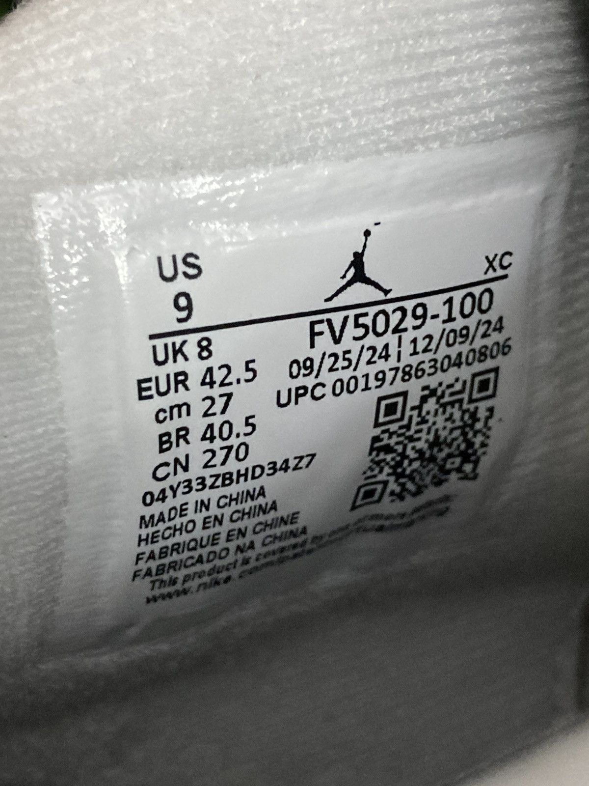 Nike Jordan 4 White Cement Size US 9 / EU 42 - 8 Thumbnail
