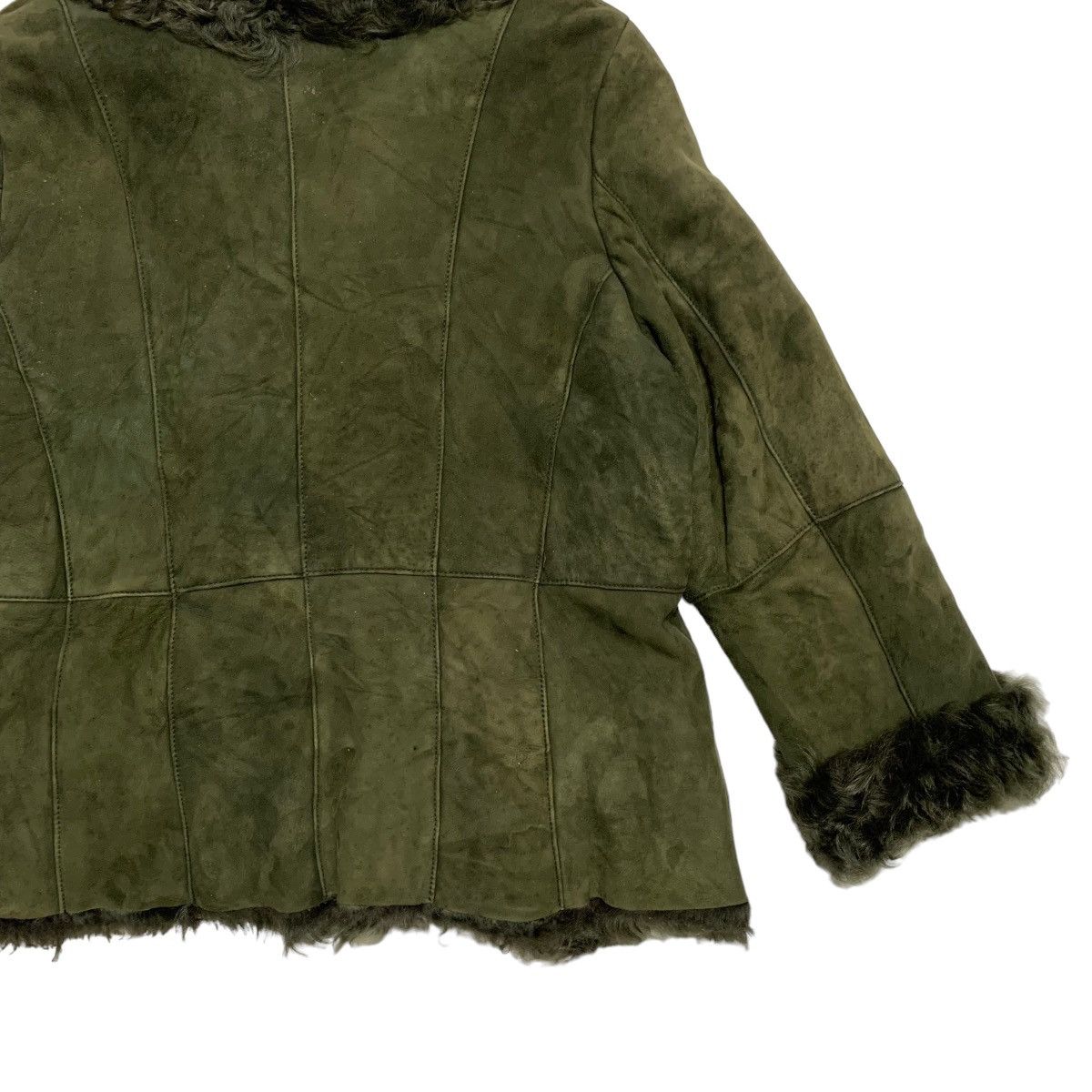 Japanese Brand Japanese Brand Sanrika Shearling Leather Jacket Size M / US 6-8 / IT 42-44 - 9 Thumbnail