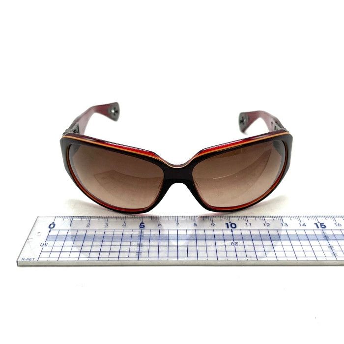 Chrome Hearts CHROME HEARTS SWEET SHOT Cross Silver Sunglasses Brown Size ONE SIZE - 9 Thumbnail
