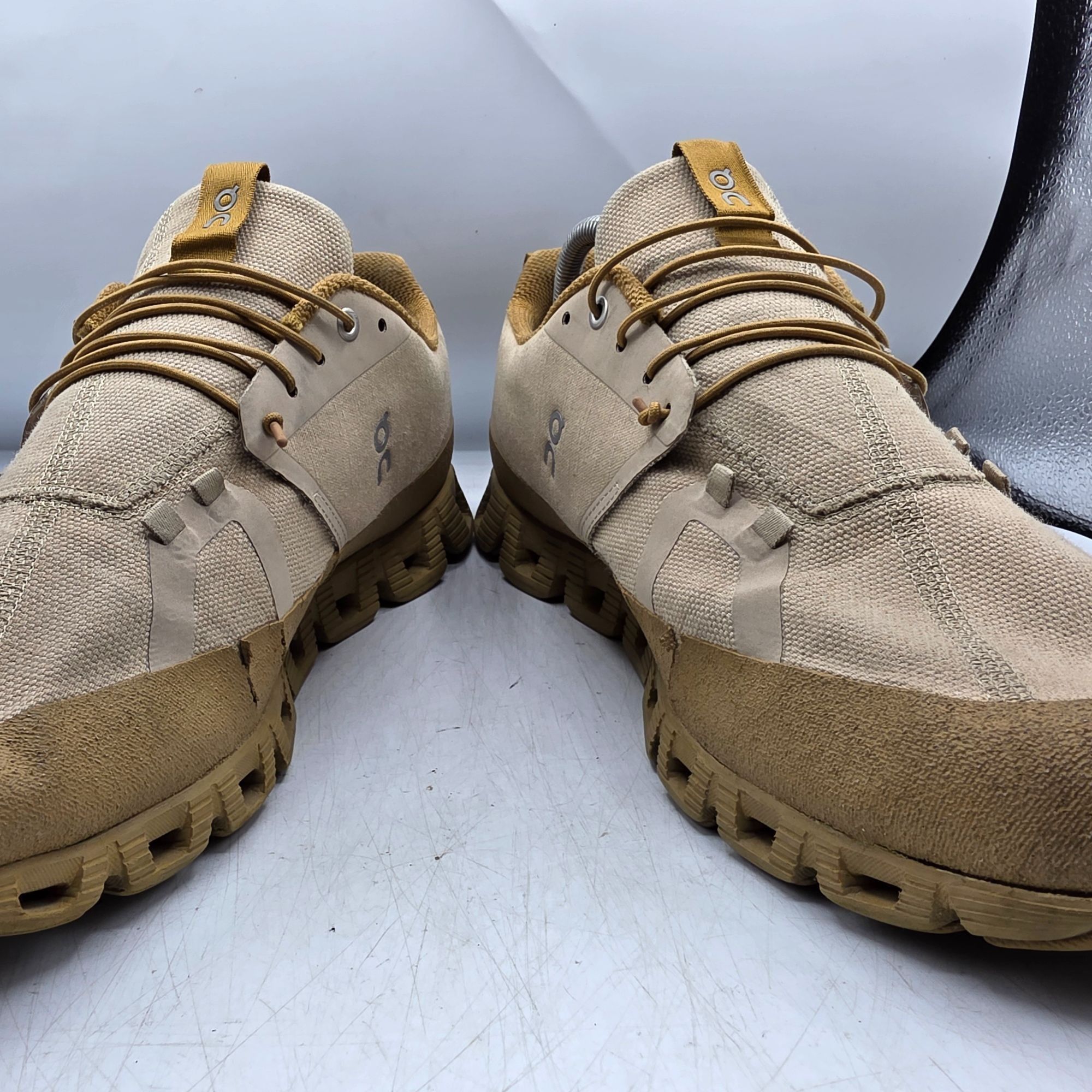 On On Cloud Running Dip Mens 12.5 Beige Tan Athletic Shoes Walk Size US 12.5 / EU 45-46 - 2 Thumbnail