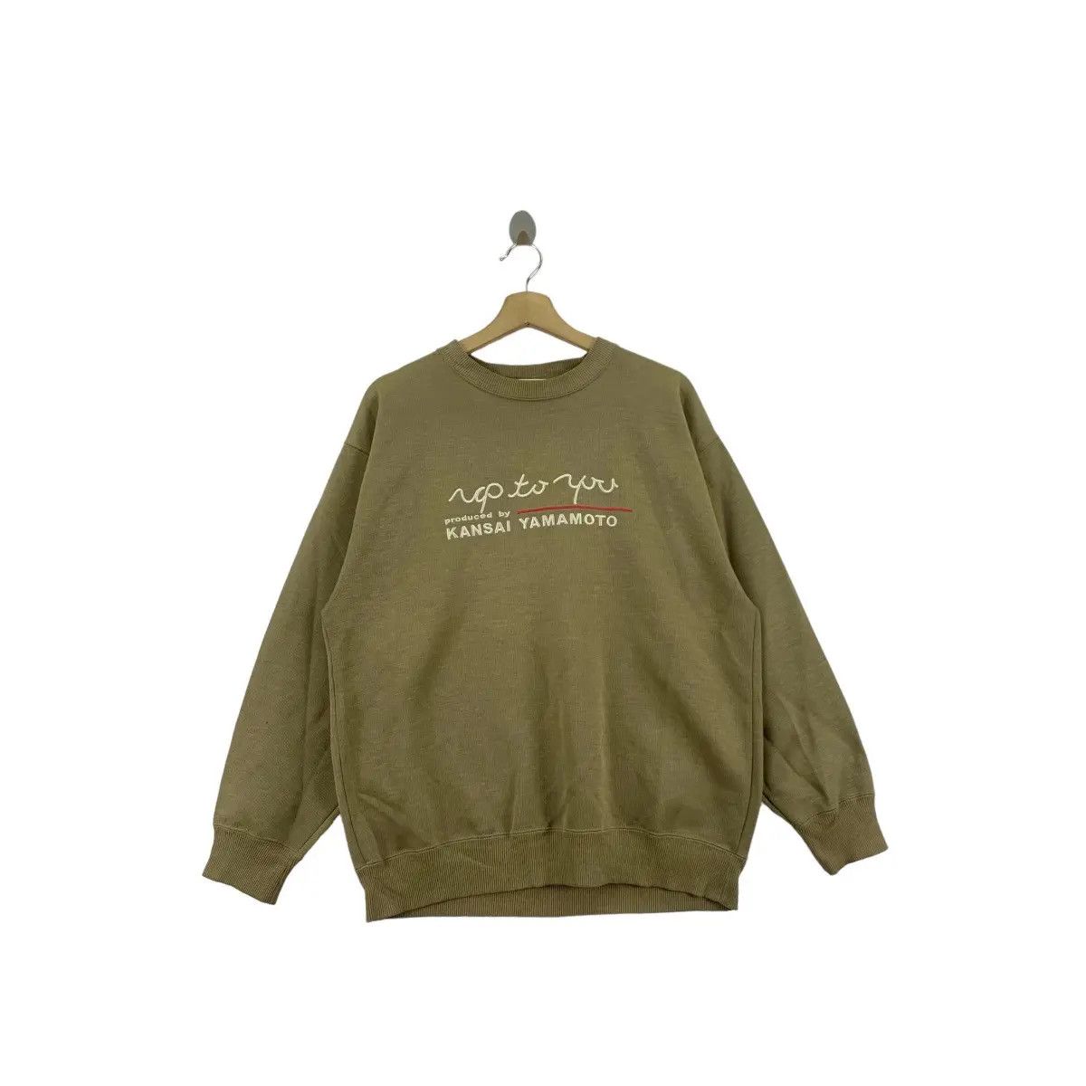 Kansai Yamamoto Vintage KANSAI YAMAMOTO Up To You Collection Sweatshirt Size L / US 10 / IT 46 - 1 Thumbnail
