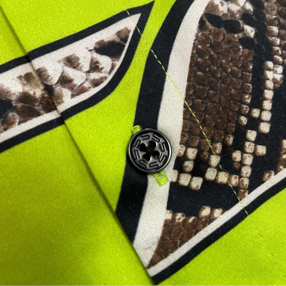 SSS World Corp NWT New $225 SSS World Corp Short Sleeve Button Green Snake Size US M / EU 48-50 / 2 - 9 Thumbnail