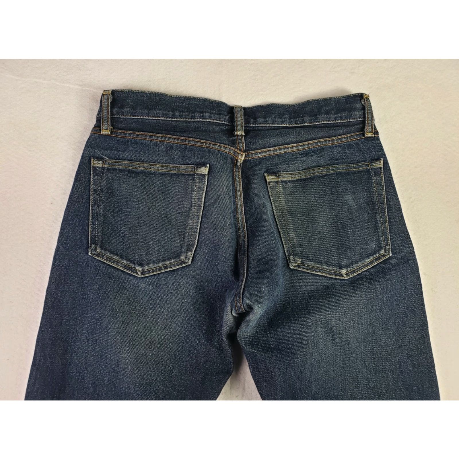 Uniqlo UJ Uniqlo Womens Jeans Sz 31X32 Medium Wash Blue Denim Pants 13 - 006 Size 24" / US 00 / IT 34 - 6 Thumbnail