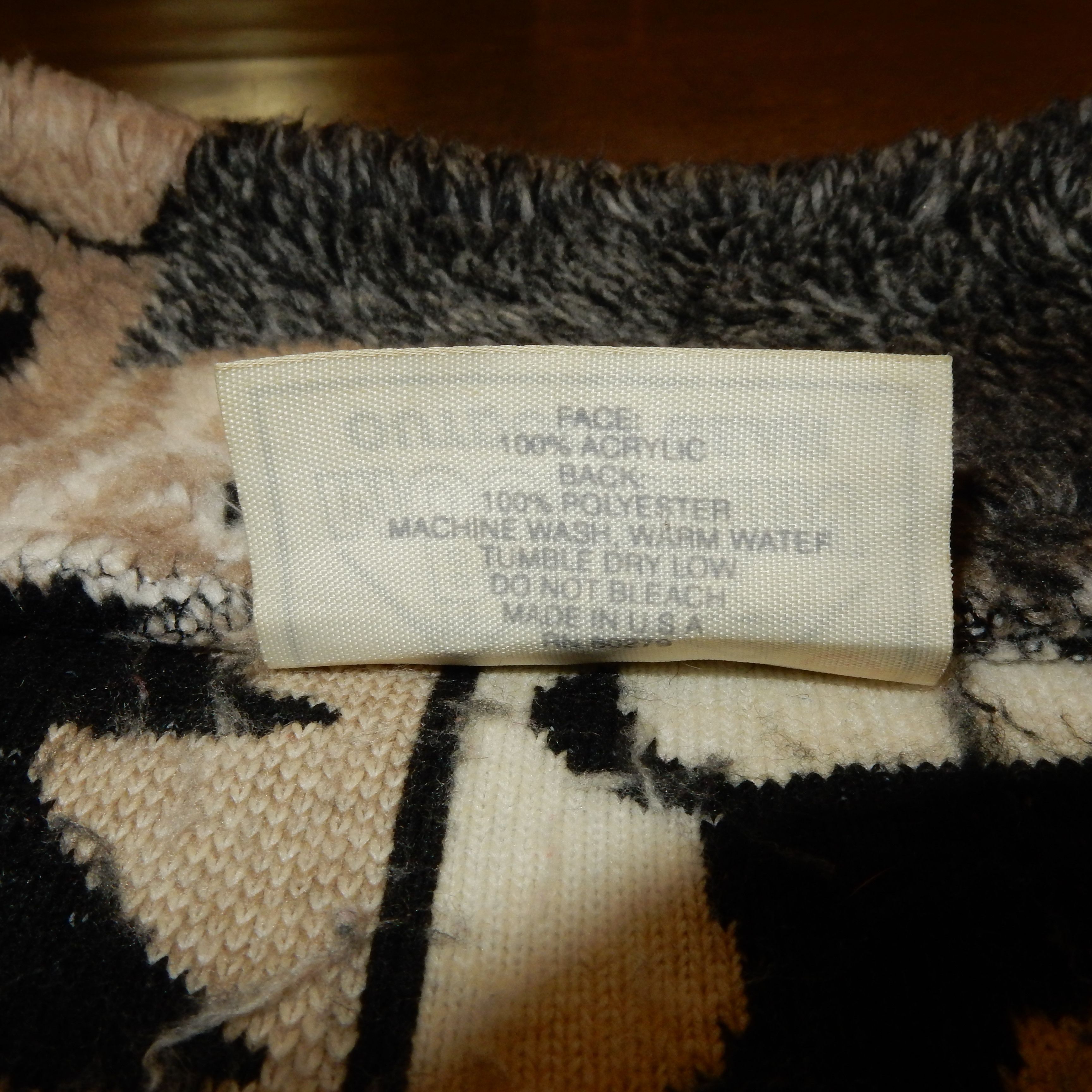 Vintage Black Mountain crazy fleece jacket - L Size US L / EU 52-54 / 3 - 4 Thumbnail