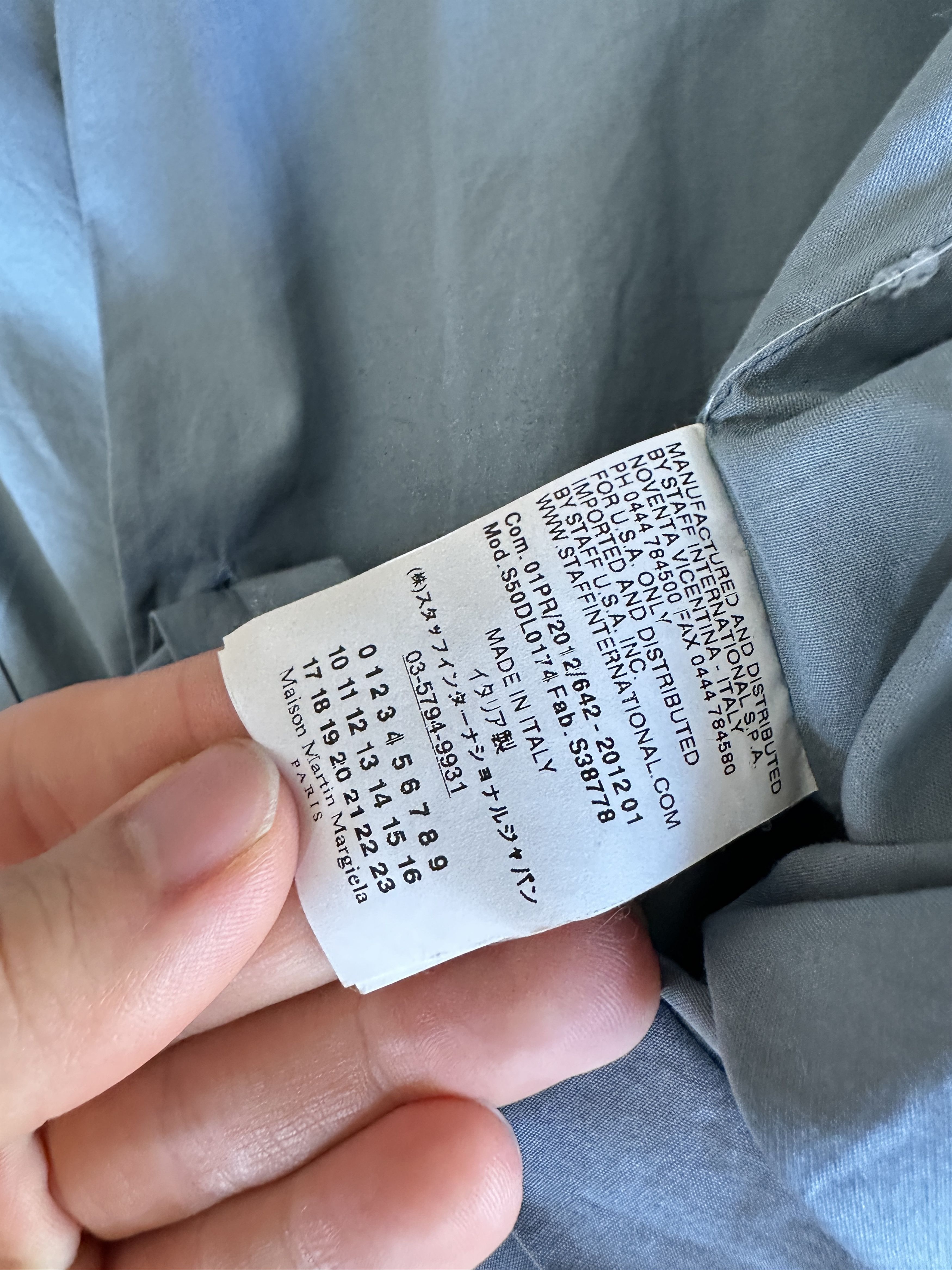 Maison Margiela Maison Margiela Button Up Shirt Size US S / EU 44-46 / 1 - 4 Thumbnail
