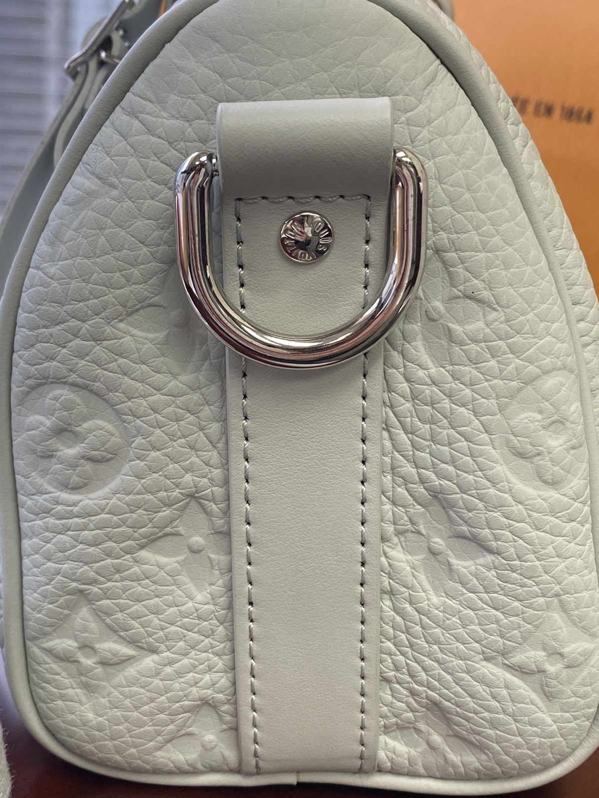 Louis Vuitton Louis Vuitton mineral grey Monogram leather keepall 25 Size ONE SIZE - 8 Thumbnail