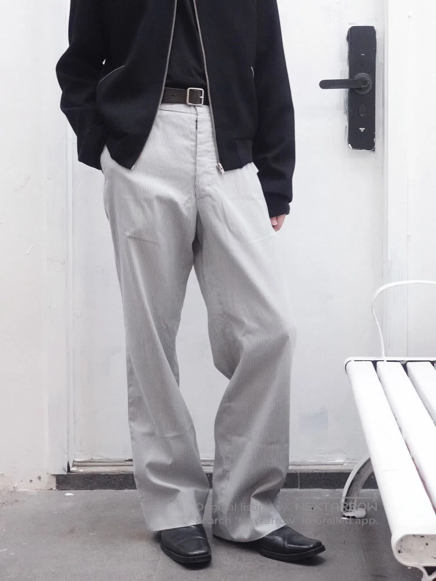 Maison Margiela Maison Martin Margiela Striped Trousers SS2. Size US 30 / EU 46 - 2 Thumbnail