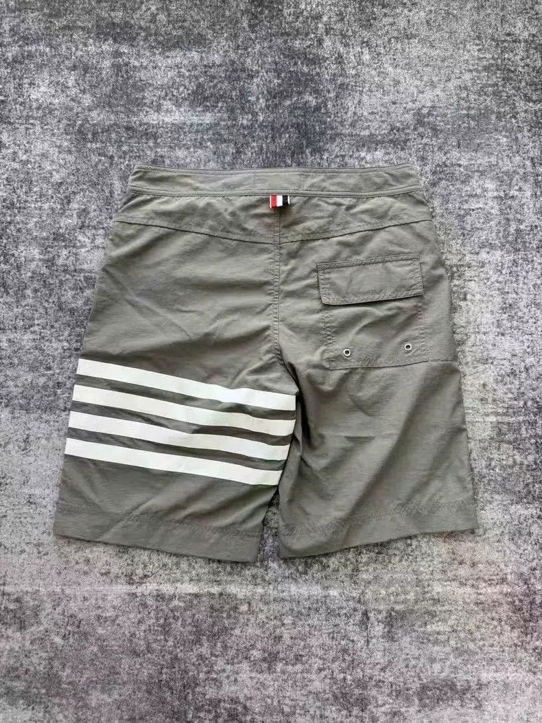 Thom Browne Thom Browne size 0 Gray Beach Shorts Size US 38 / EU 54 - 2 Thumbnail