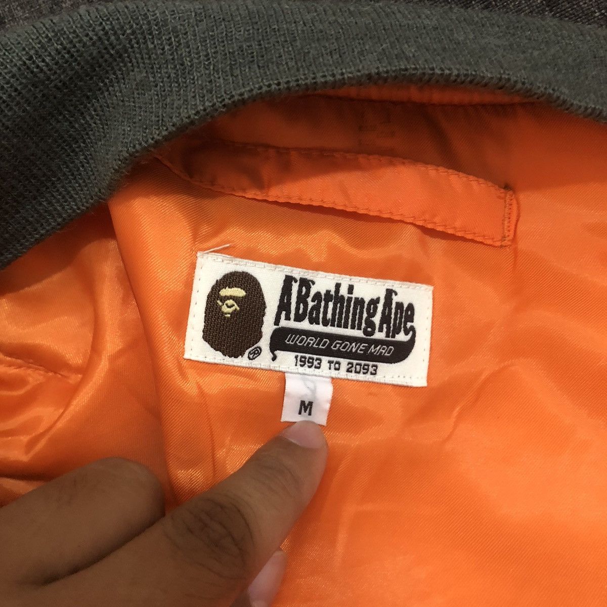 Bape Bape A Bathing Ape Shark MA-1 Military Pilot Bomber Jacket Size US M / EU 48-50 / 2 - 3 Thumbnail