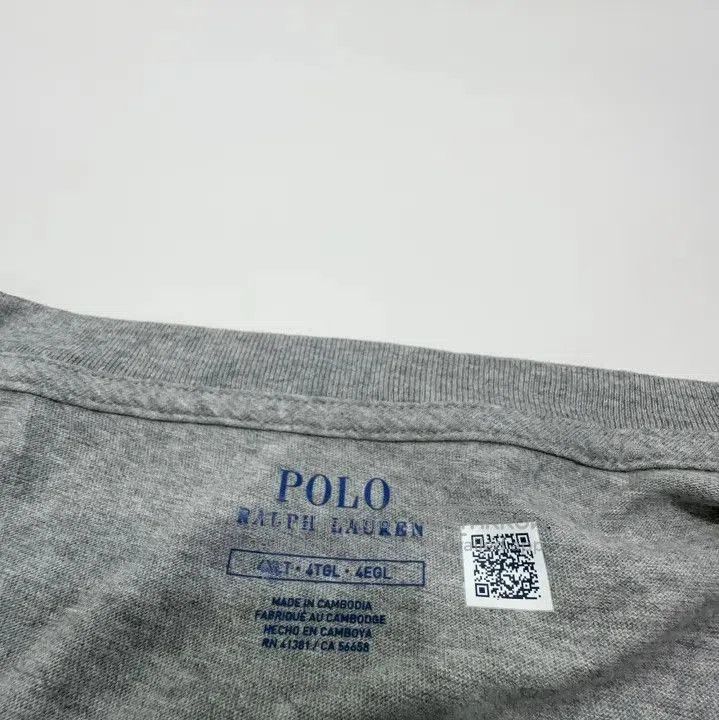 Polo Ralph Lauren Polo Ralph Lauren Gray Solid Short Sleeve Shirt. Size US XL / EU 56 / 4 - 4 Thumbnail