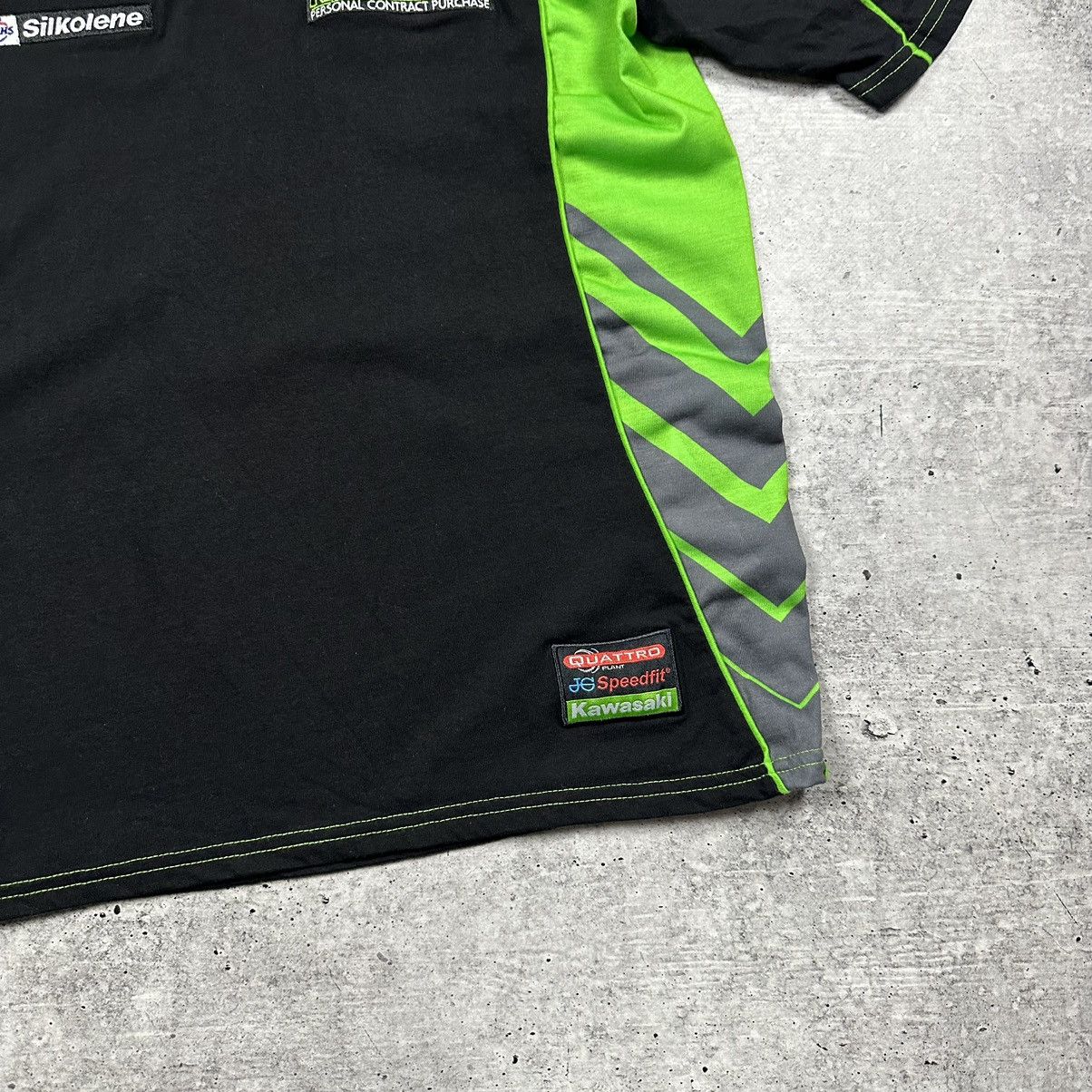 Yamaha Official Quattro Plant Kawasaki Team Polo Shirt Black Size US L / EU 52-54 / 3 - 4 Thumbnail