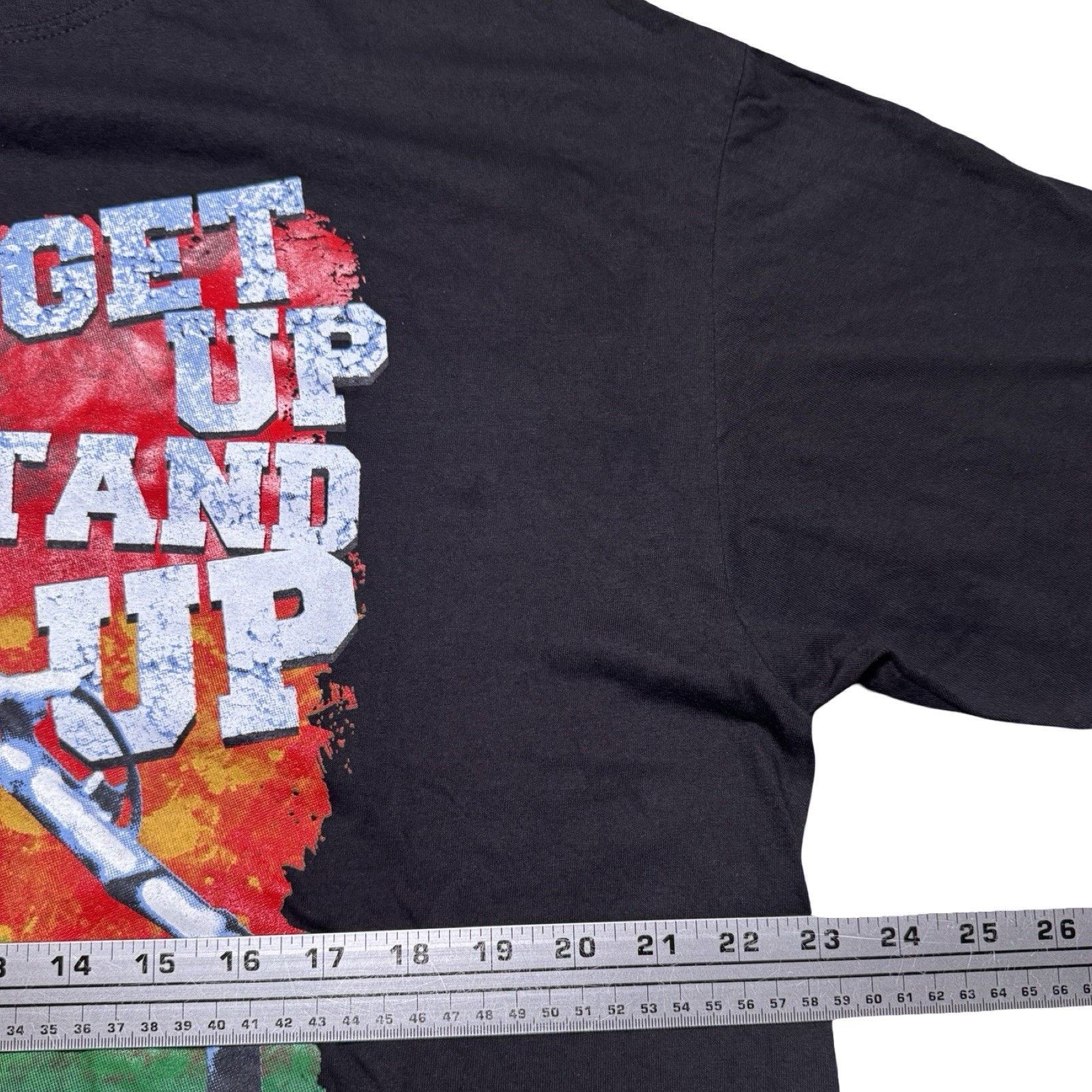 Bob Marley Vintage Y2K Bob Marley Get Up Stand Up Graphic T Shirt XL Size US XL / EU 56 / 4 - 4 Thumbnail
