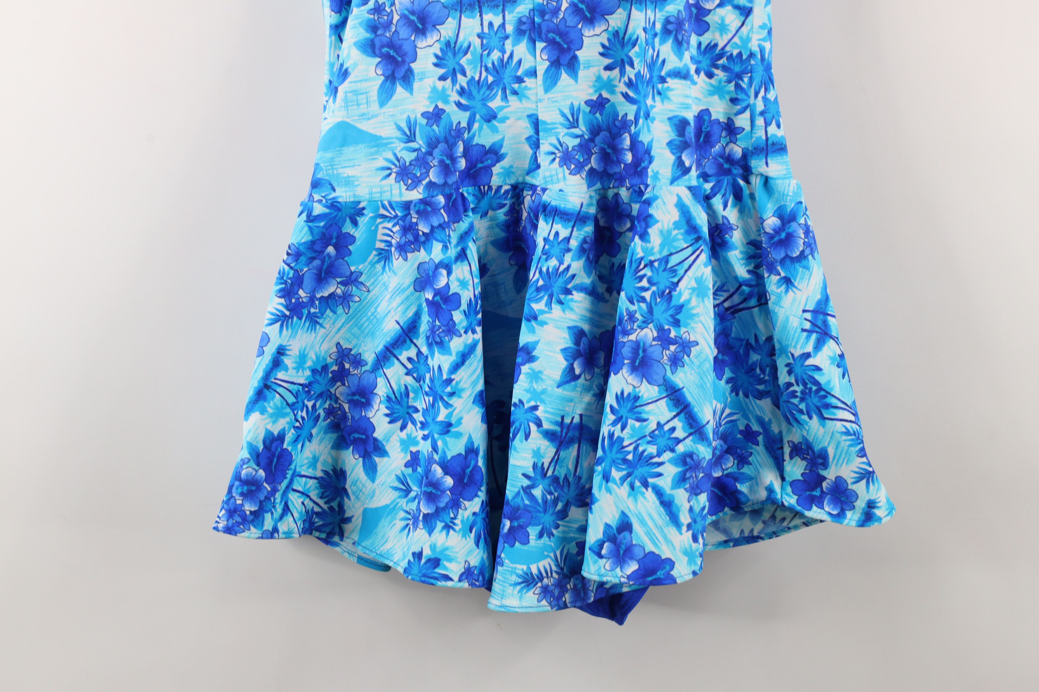 Vintage Vintage 90s Streetwear Flower Floral One Piece Swim Suit Size XXL / US 16-18 / IT 52-54 - 11 Thumbnail