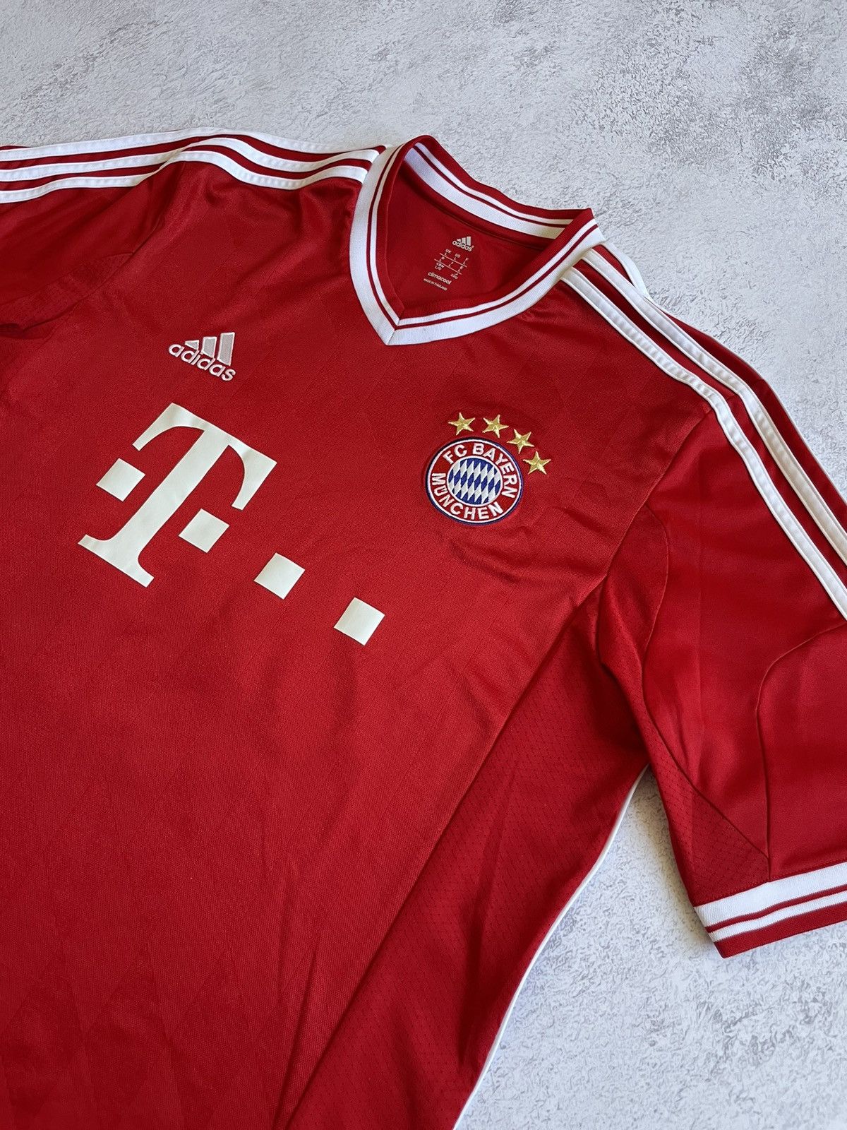 Adidas Adidas Bayern Munich 2013/2014 Home Soccer Jersey #25 Müller Size US L / EU 52-54 / 3 - 2 Thumbnail