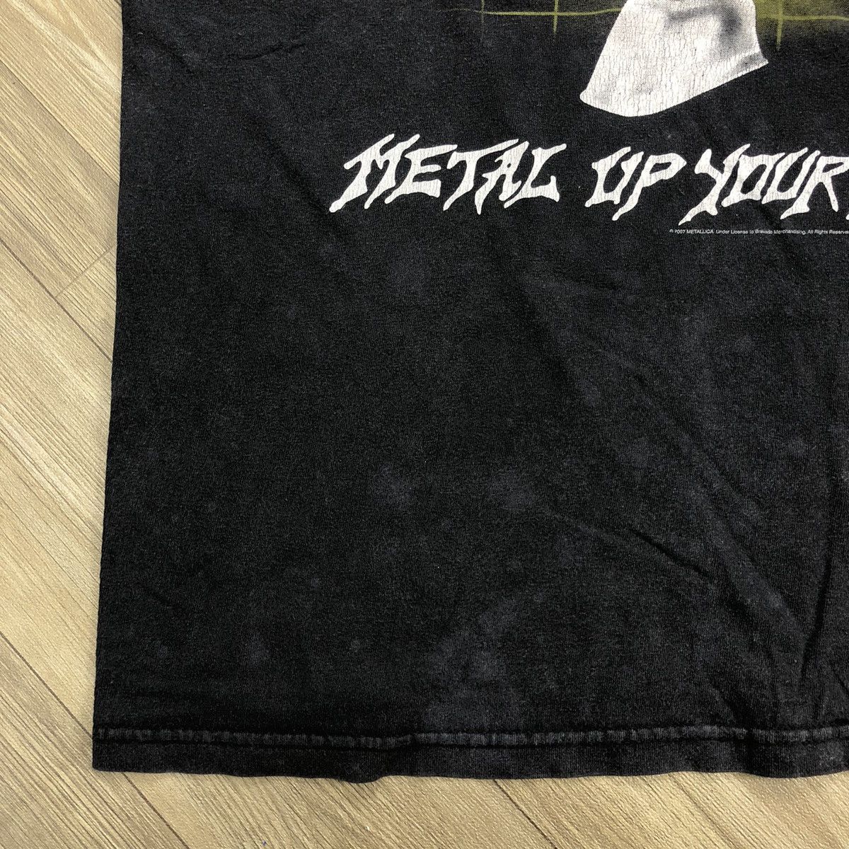 Band Tees × Metallica × Vintage 2007 Metallica "Metal Up Your Ass" Bootleg Band Tee Size US L / EU 52-54 / 3 - 6 Thumbnail