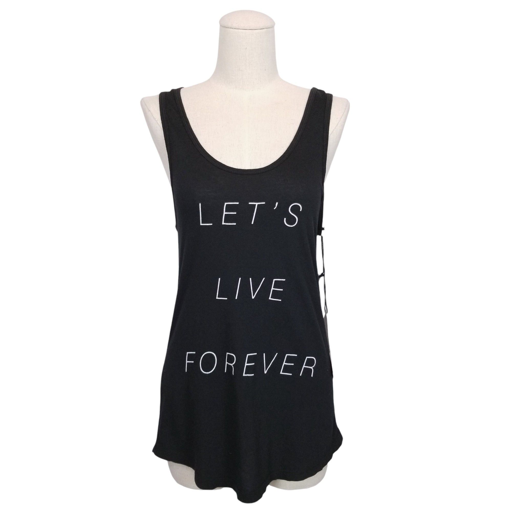 Other NWT Good hYOUman Let's Live Forever Tank Sz XS/S Size XS / US 0-2 / IT 36-38 - 1 Thumbnail