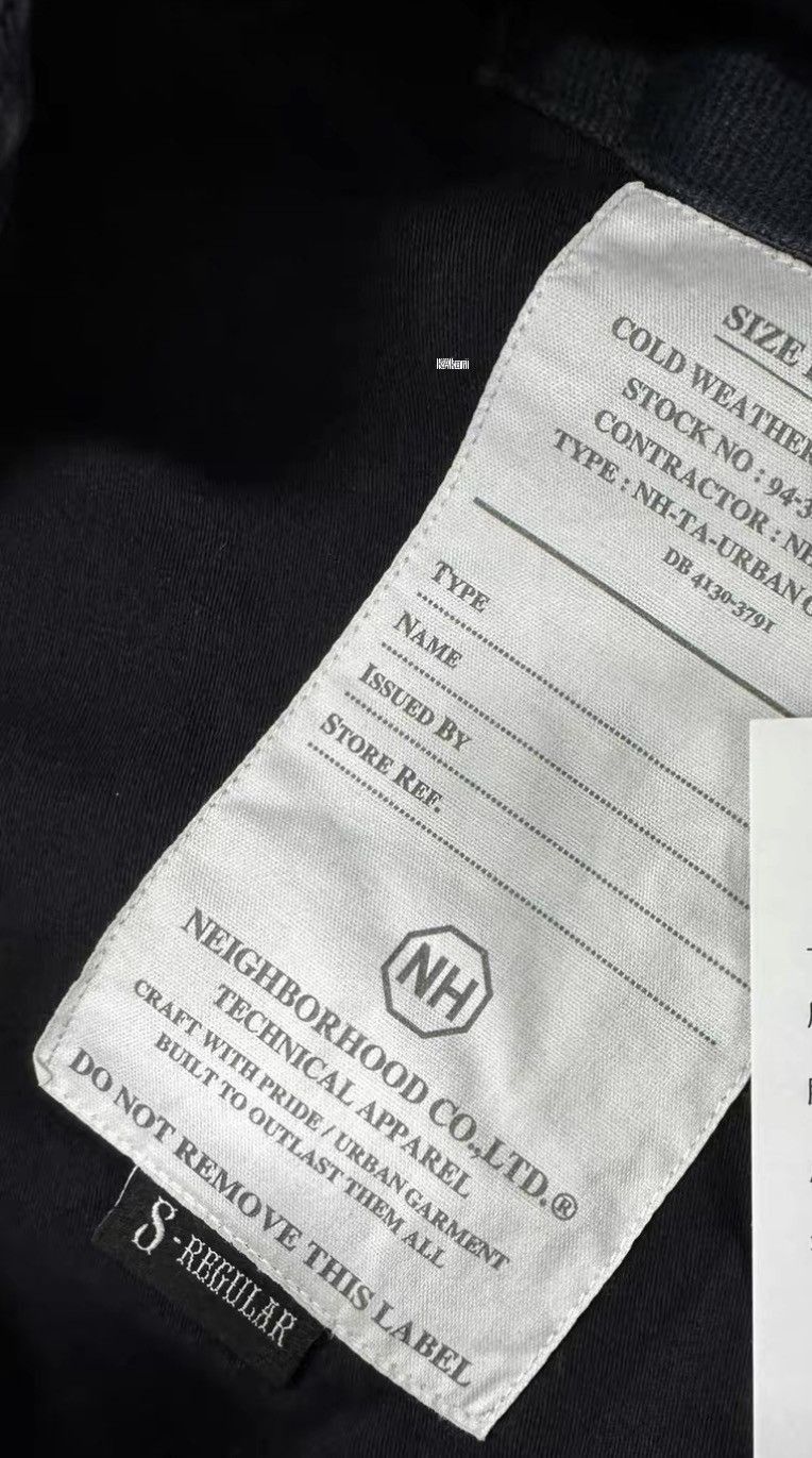 Neighborhood Black Hooded Cargo Jacket with Multiple Pockets Size US S / EU 44-46 / 1 - 8 Thumbnail