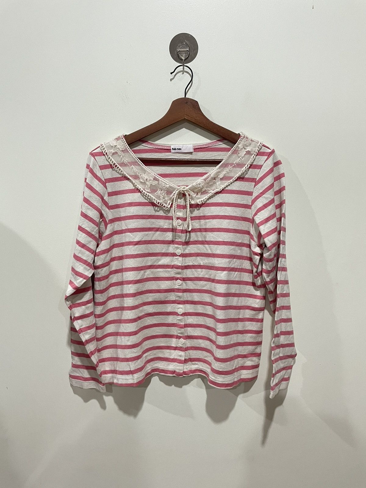 Ne-Net Ne Net Neck Ruffle Tshirt Size XS / US 0-2 / IT 36-38 - 1 Thumbnail