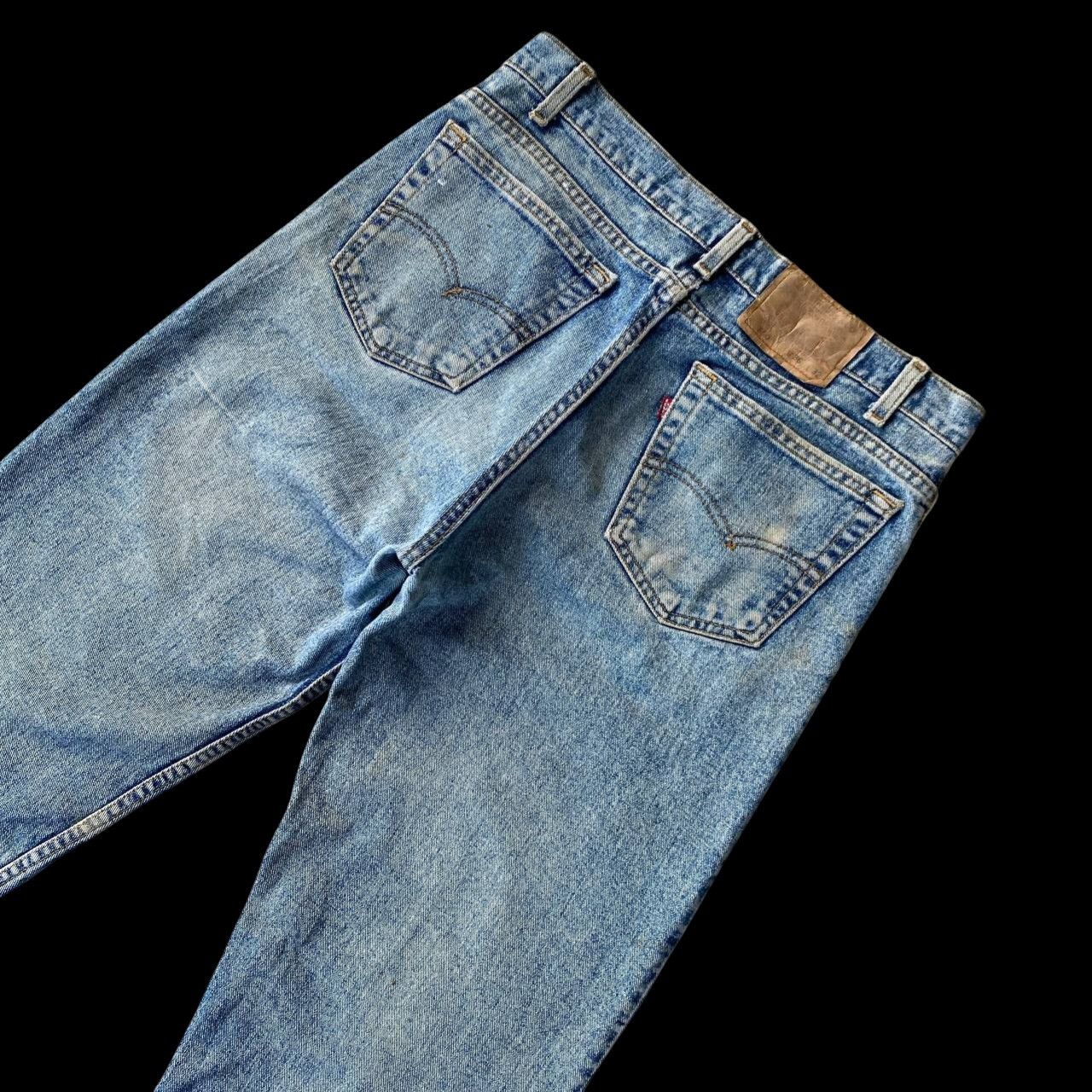 Levi's Vintage Clothing VINTAGE 1993 LEVIS 550 DIRTY MUDWASH GRUNGE JEAN USA W35X31" Size US 35 - 18 Thumbnail