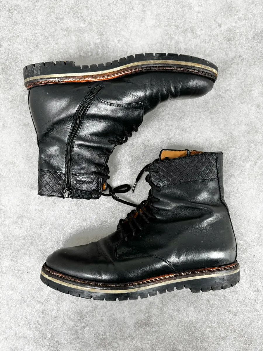 Gucci 2000s Gucci Black Ankle Leather Boots Size US 9 / EU 42 - 2 Thumbnail