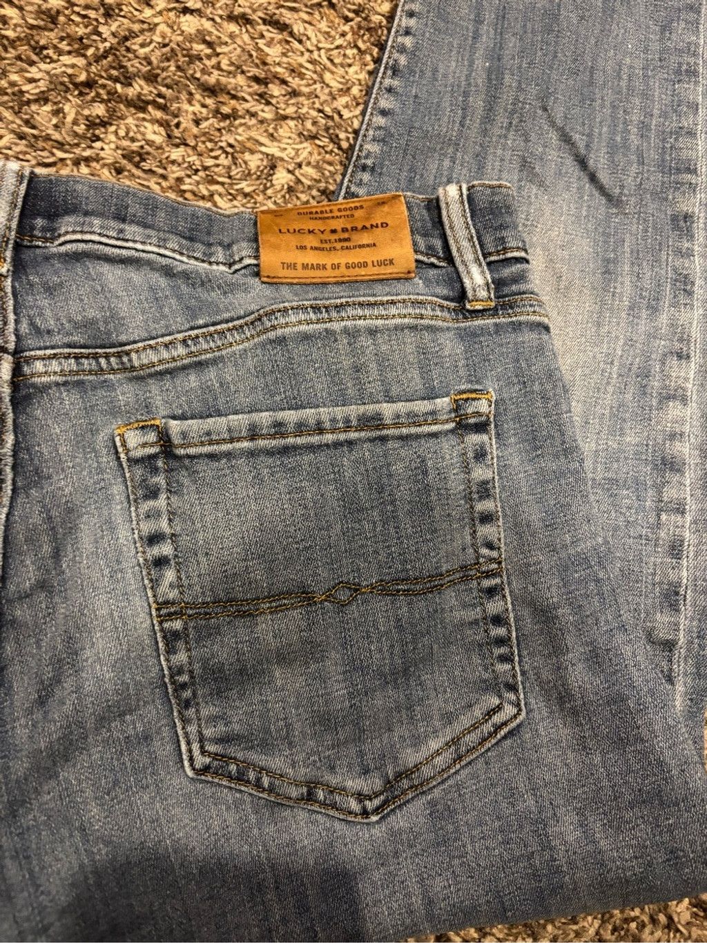 Lucky Brand Men's Lucky Brand Skinny Jeans Size US 33 - 2 Thumbnail