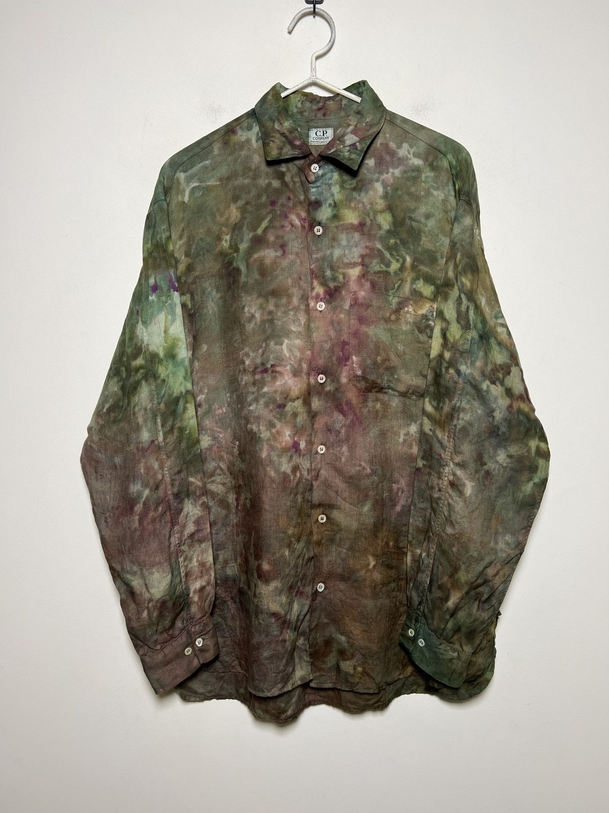 C.P. Company cp company stone island camo tie dye shirt Size US L / EU 52-54 / 3 - 13 Thumbnail