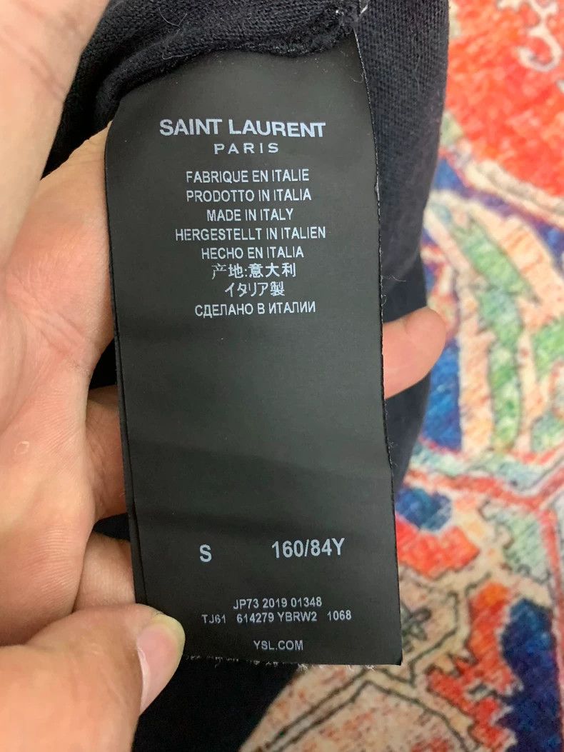 Saint Laurent Paris Saint Laurent Paris Destructive Graffiti Design short sleev Size US S / EU 44-46 / 1 - 4 Thumbnail